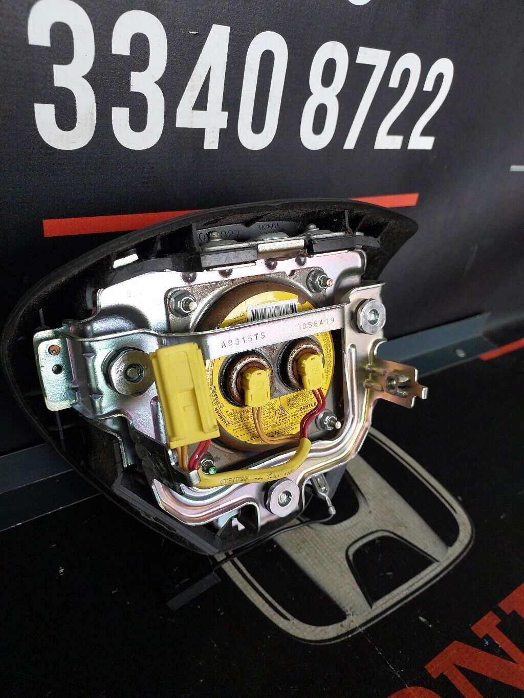 HONDA JAZZ 2009 STEERING WHEEL AIRBAG 77800TF0E82