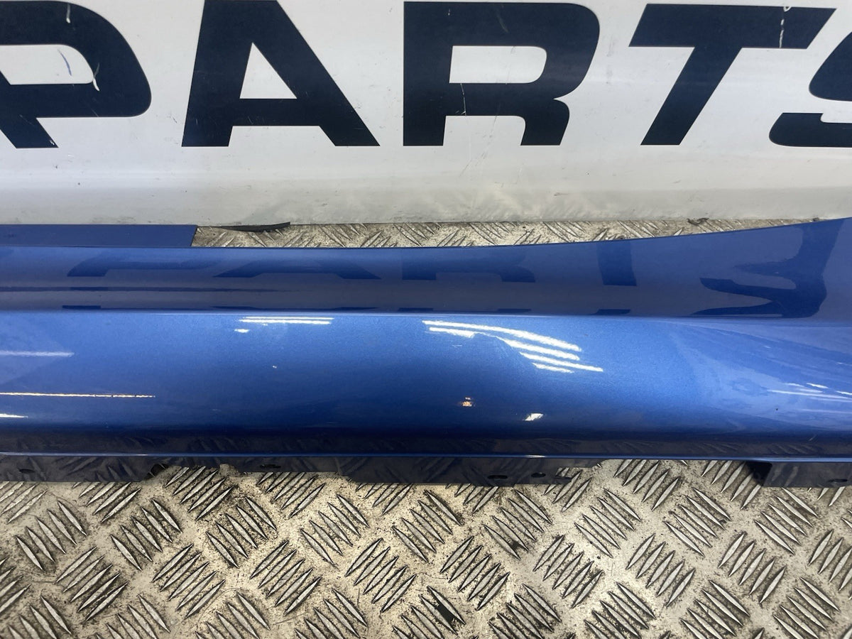 BMW 1 SERIES SIDE SKIRT PASSENGER LEFT MSPORT BLUE F21