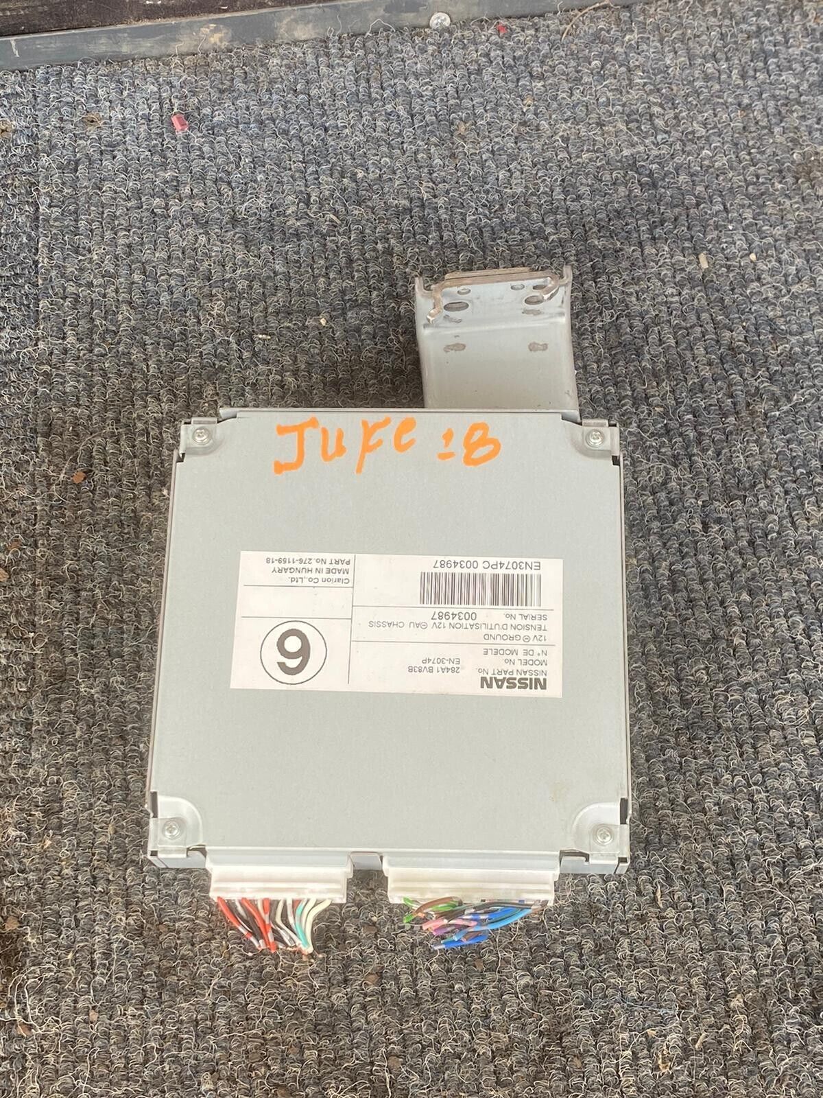 NISSAN JUKE 2018 PETROL CAMERA CONTROL MODULE ECU 284A1BV83B