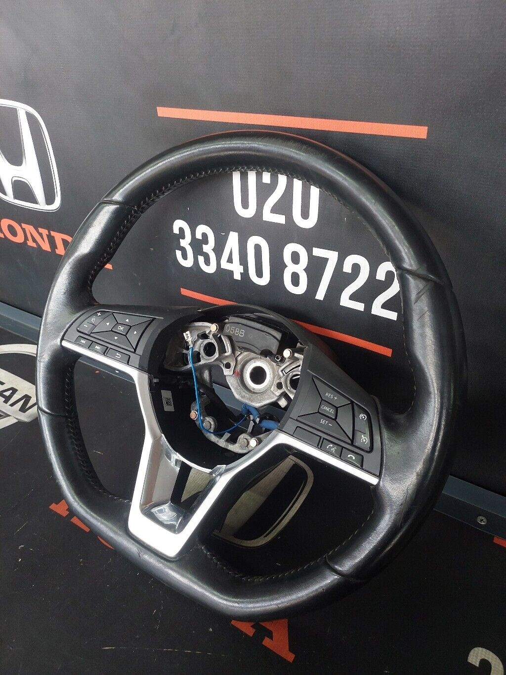 NISSAN QASHQAI MULTIFUNCTIONAL STEERING WHEEL 2018
