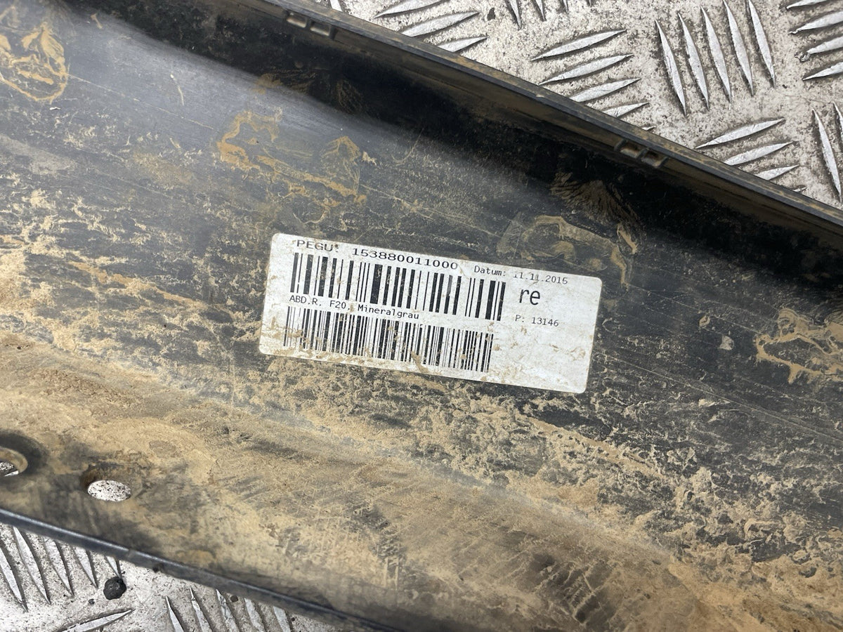 BMW 1 SERIES SIDE SKIRT DRIVER RIGHT F20 5DR 2011-2019