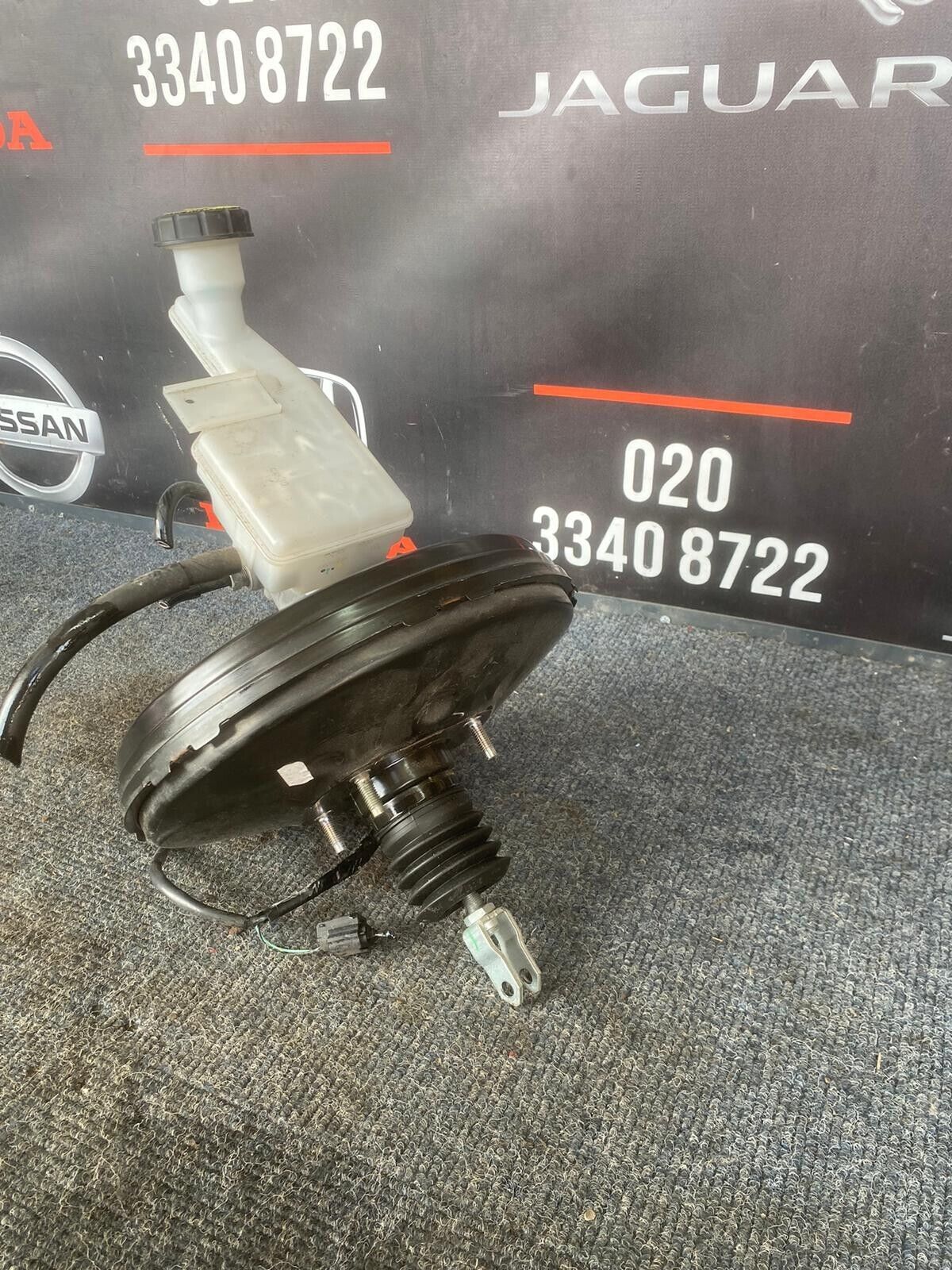 NISSAN JUKE 2018 PETROL BRAKE SERVO & MASTER CYLINDER 460071KW0B