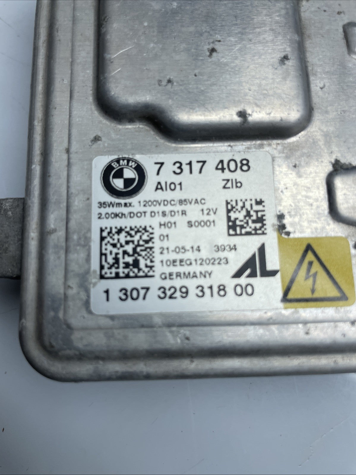 BMW F10 F11 LCI F30 F31 Xenon Headlight Ballast Control Unit 7317408