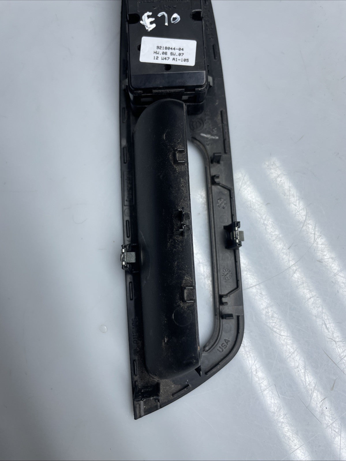 BMW X5 SERIES E70 WINDOW & WING MIRROR CONTROL SWITCH PANEL 9218044 #21B2