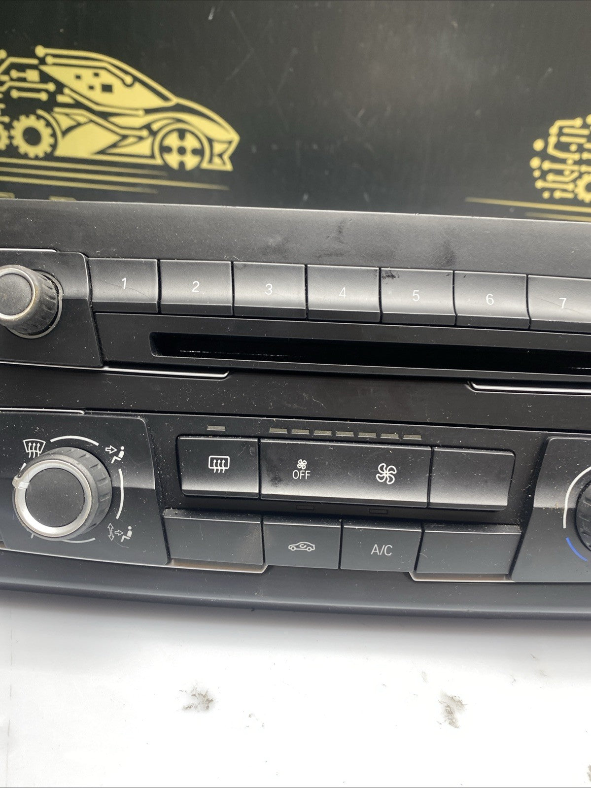 BMW 1 SERIES F20 5D HEATER CLIMATE CONTROL PANEL 920719703 2012-2015 920719703