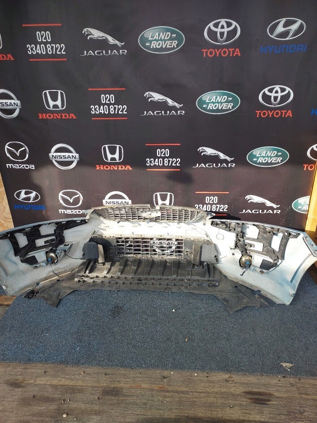 FORD MONDEO 2010 FRONT BUMPER COMPLETE