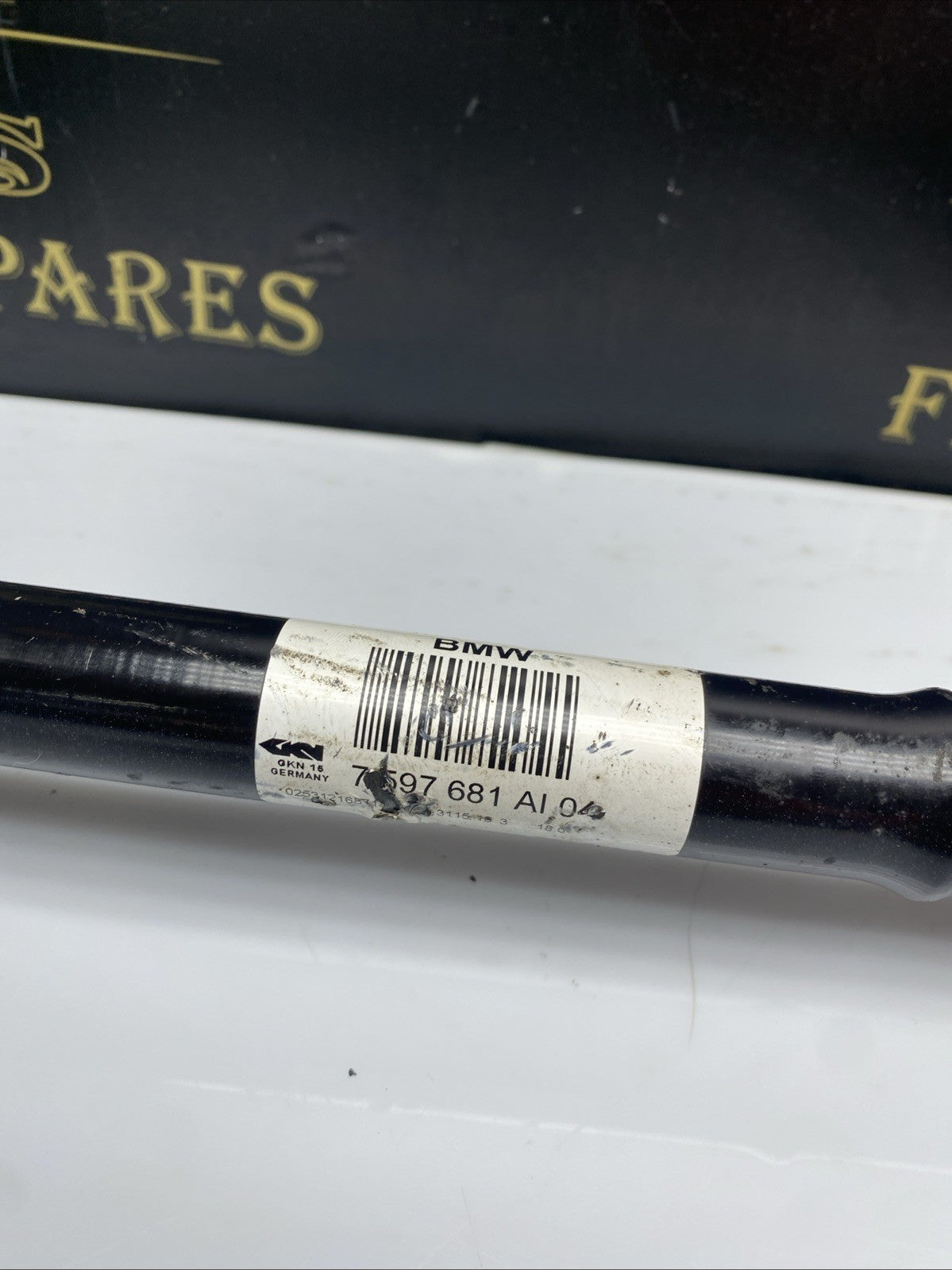 BMW 1 2 3 4 SERIES F20 F30 F32 PASSENGER LEFT REAR N47 DIESEL DRIVESHAFT 7597681