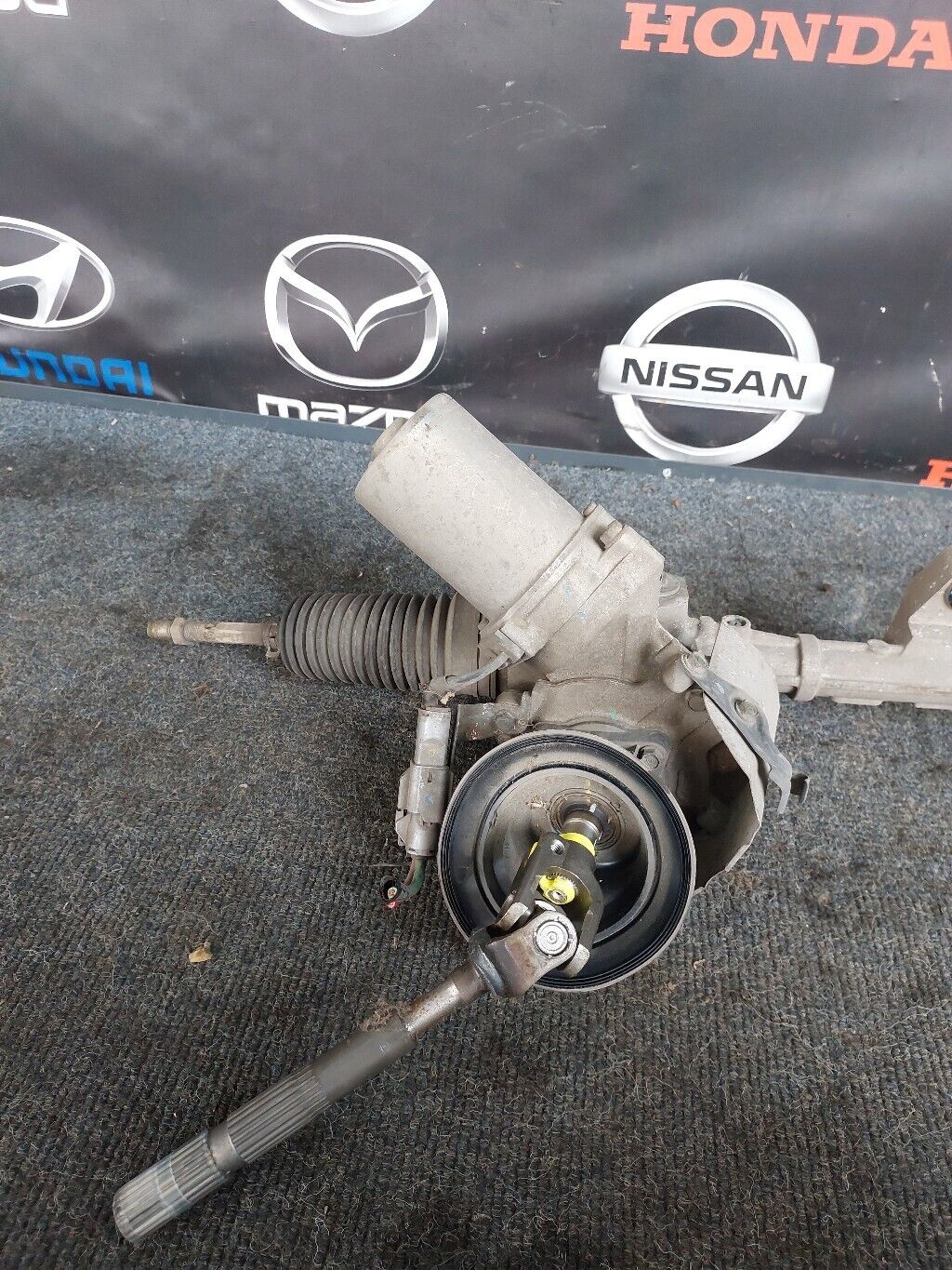 HONDA JAZZ 2009 PETROL POWER STEERING RACK