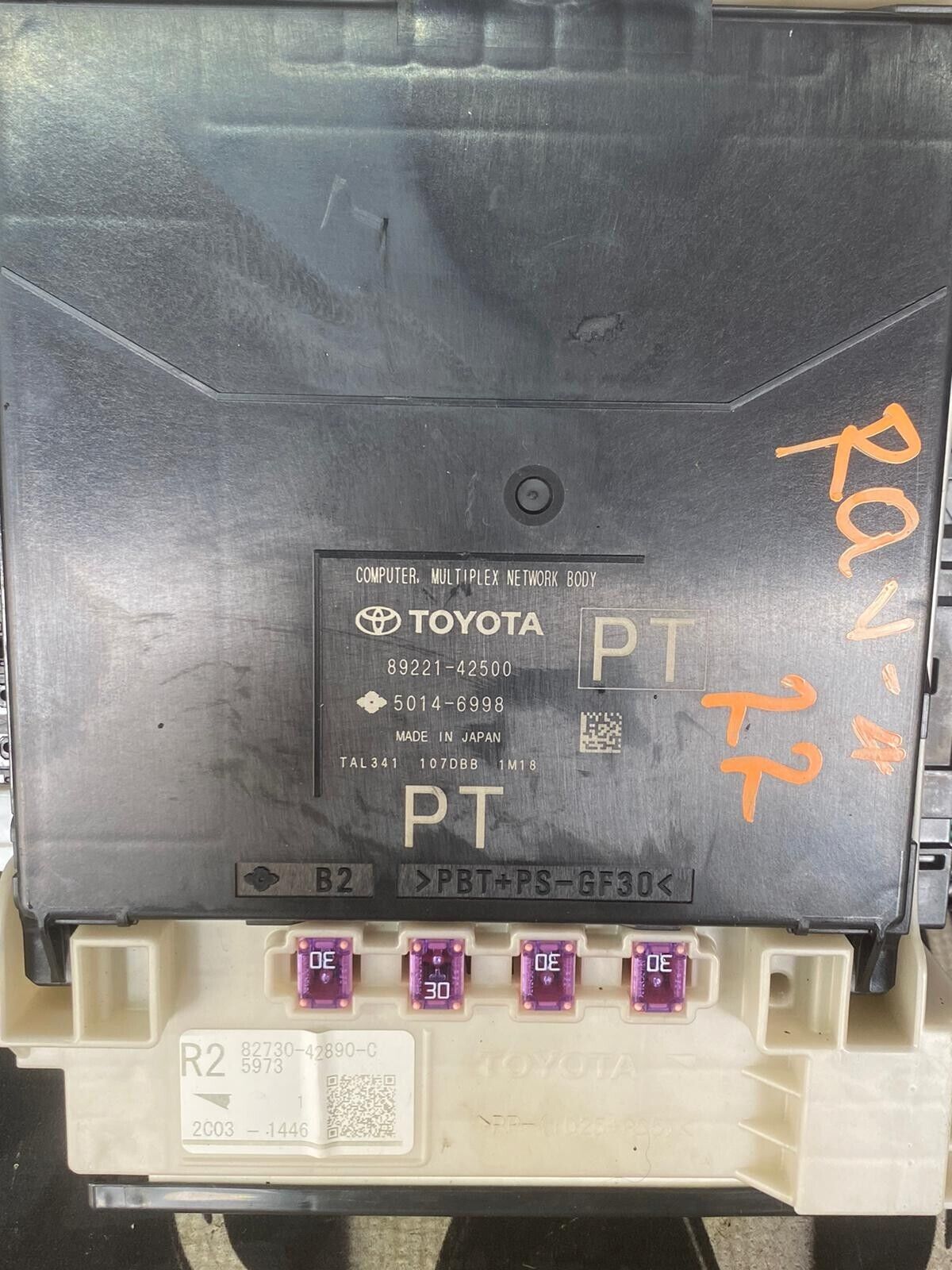 TOYOTA RAV 4 2022 HYBRID BODY CONTROL MODULE ECU 8273042890
