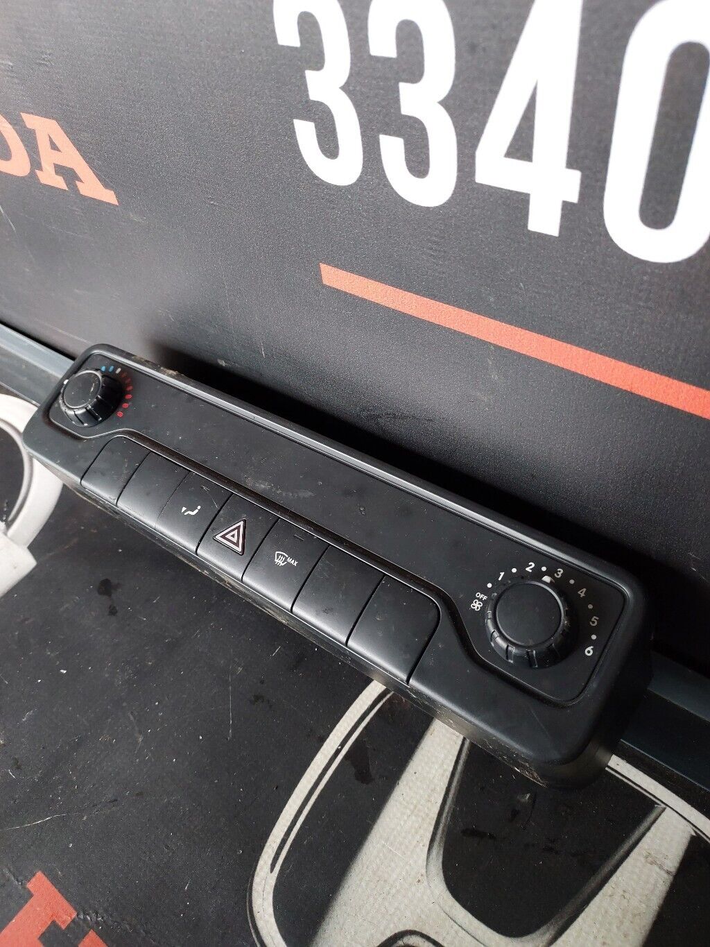 MERCEDES SPRINTER VAN 2021 CLIMATE CONTROL PANEL A9079054006