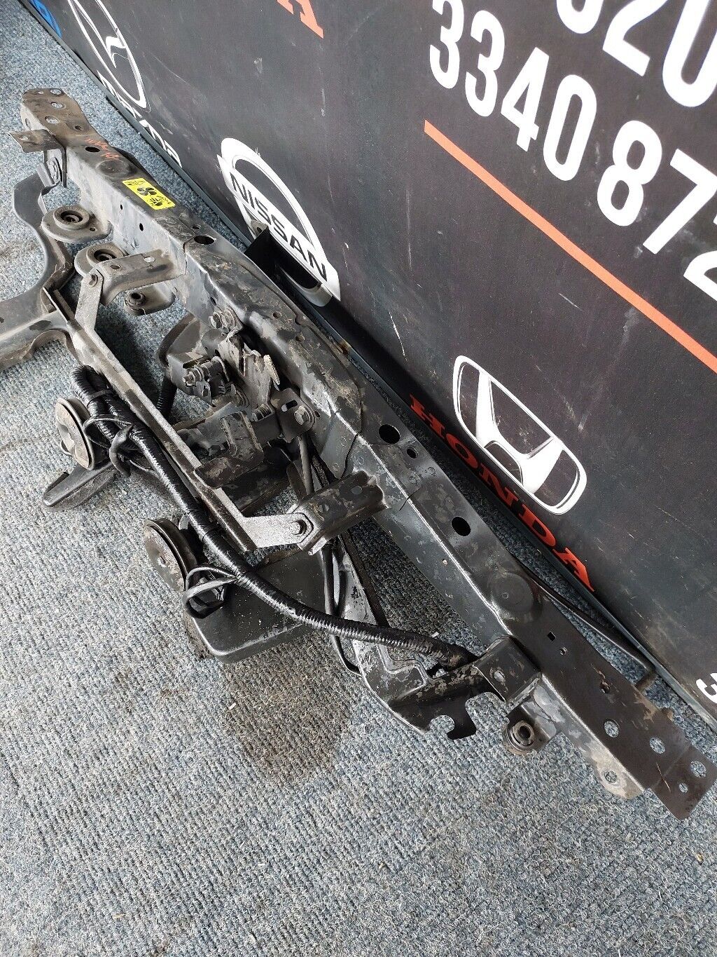 NISSAN JUKE 2014 DIESEL TOP RADIATOR SUPPORT SLAM PANEL