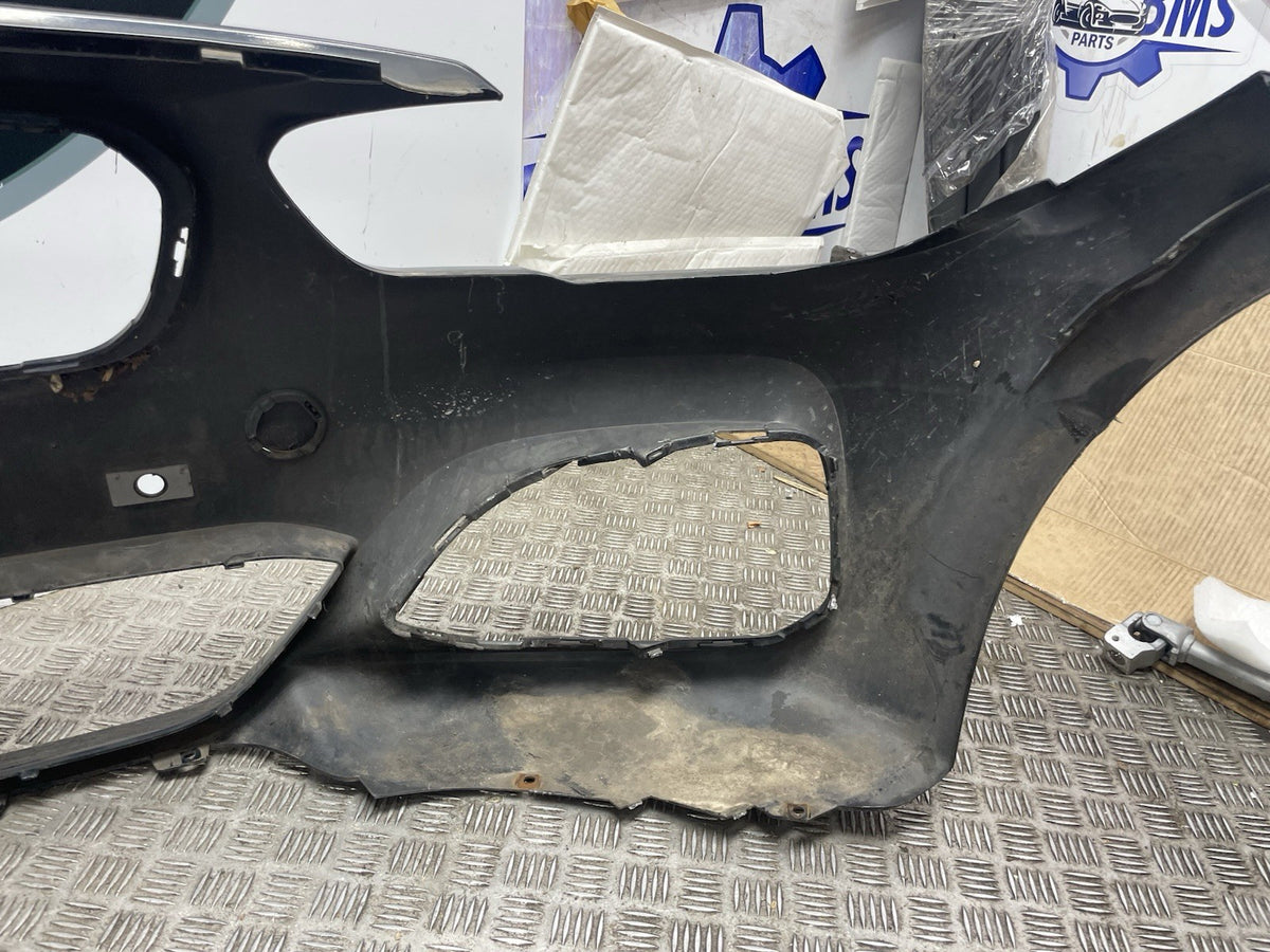 BMW 1 F20 F21 LCI M SPORT FRONT BUMPER 2015-19 GENUINE (Dent On Driver Side)
