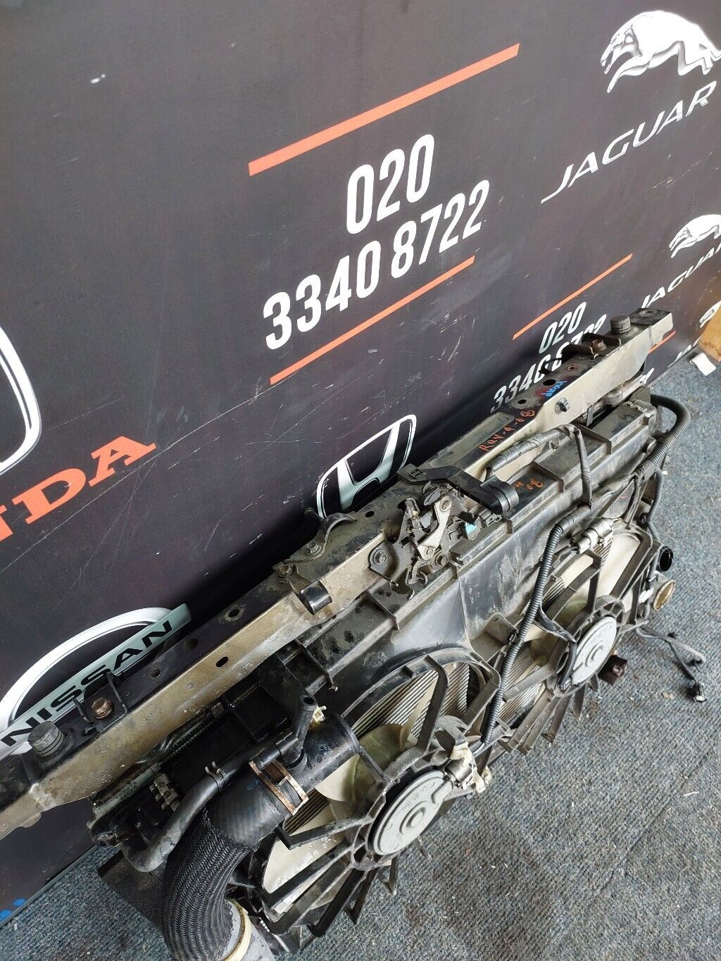 TOYOTA RAV 4 2008 DIESEL RAD PACK & UPPER SLAM PANEL