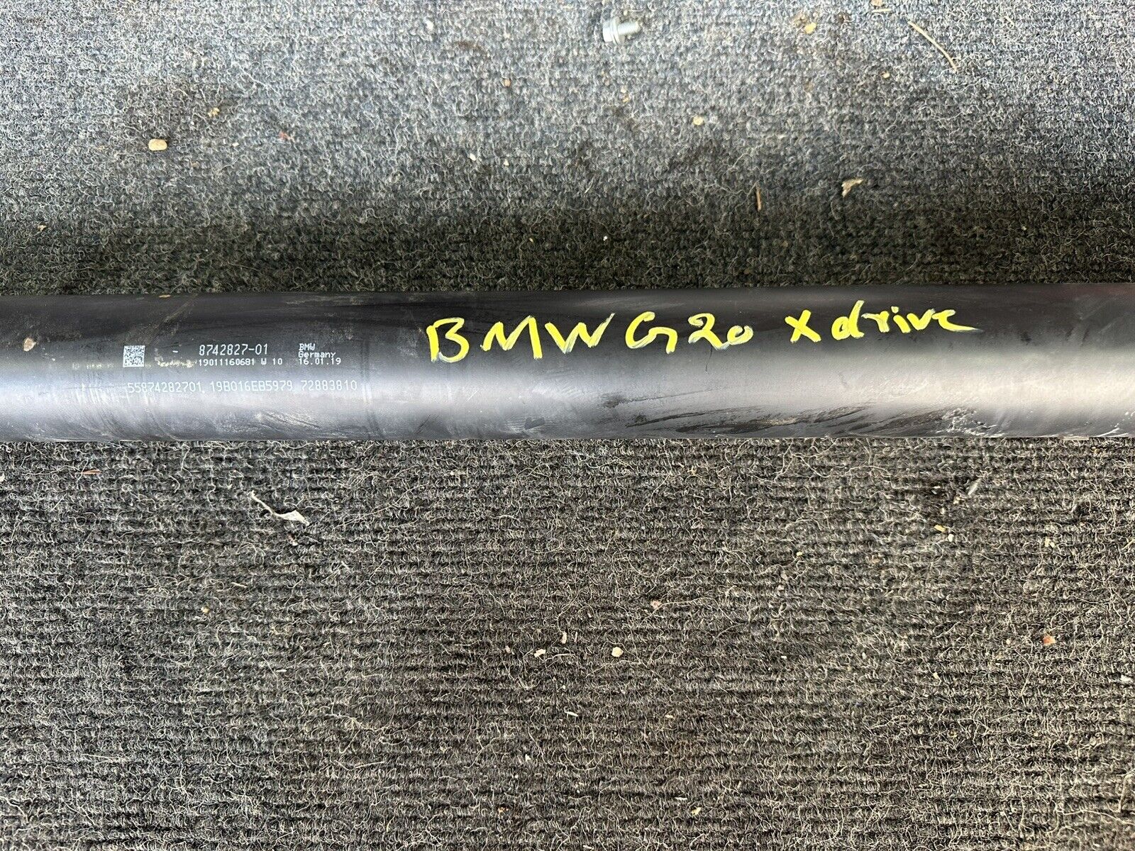 BMW G20 G21 G22 G23 G26 X-DRIVE PROPELLER SHAFT PROPSHAFT DRIVE SHAFT 8742827