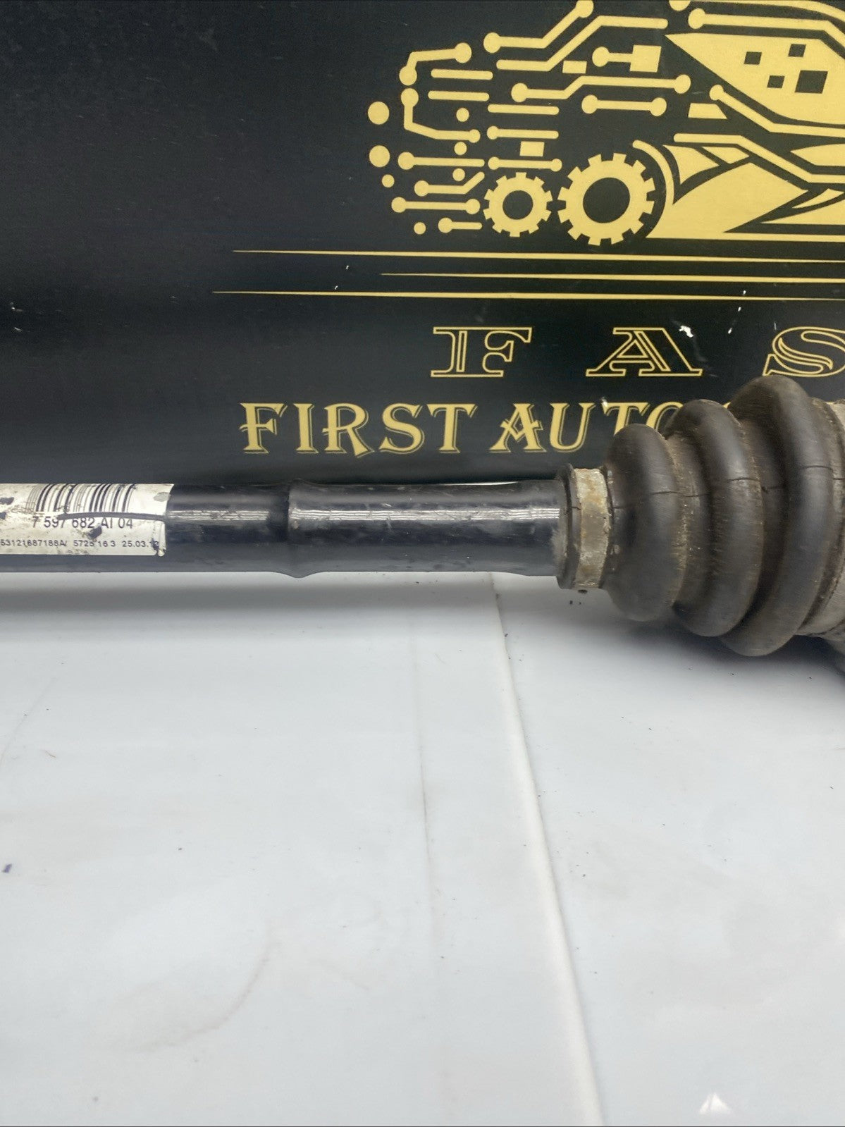 BMW 4 SERIES DRIVESHAFT REAR RIGHT 2.0 DIESEL AUTOMATIC 7597682 F32 2013 - 2020