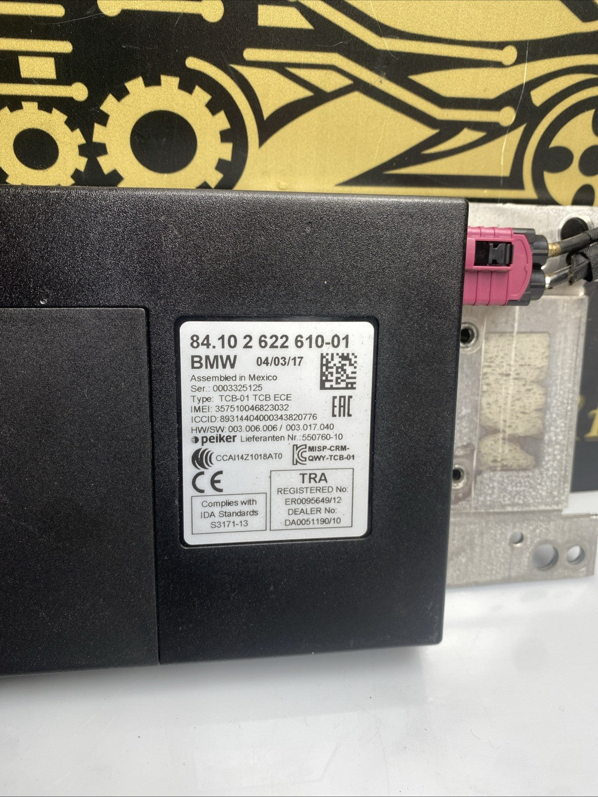 BMW 1 Series Bluetooth Control Module Unit 118i Petrol 100kW (136 HP) 2622610