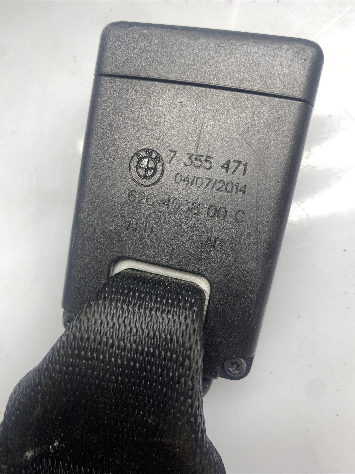 GENUINE BMW 1 3 SERIES F21 F30 F31 F80 REAR SEAT BELT BUCKLE SET 7266352 7355471