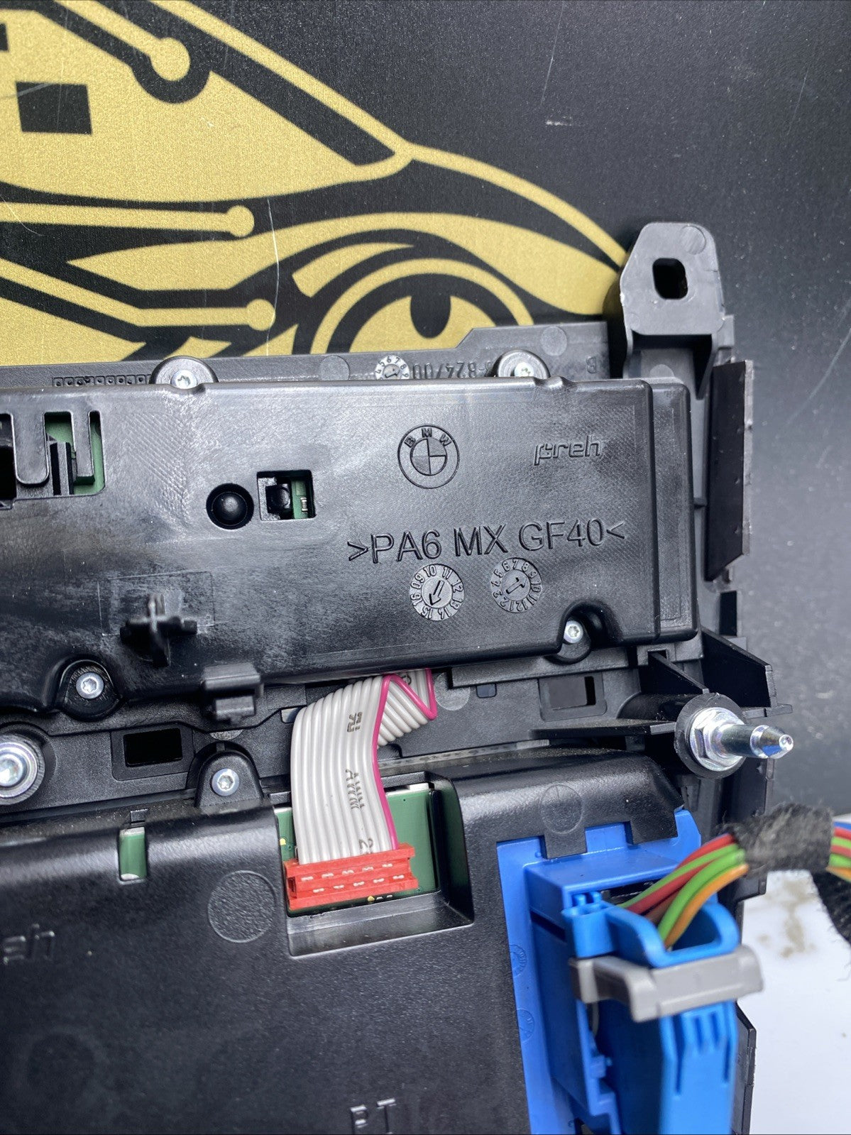 BMW 5 SERIES 520D M SPORT (F10)  HEATER CONTROL PANEL & STEREO 13-16 6805766