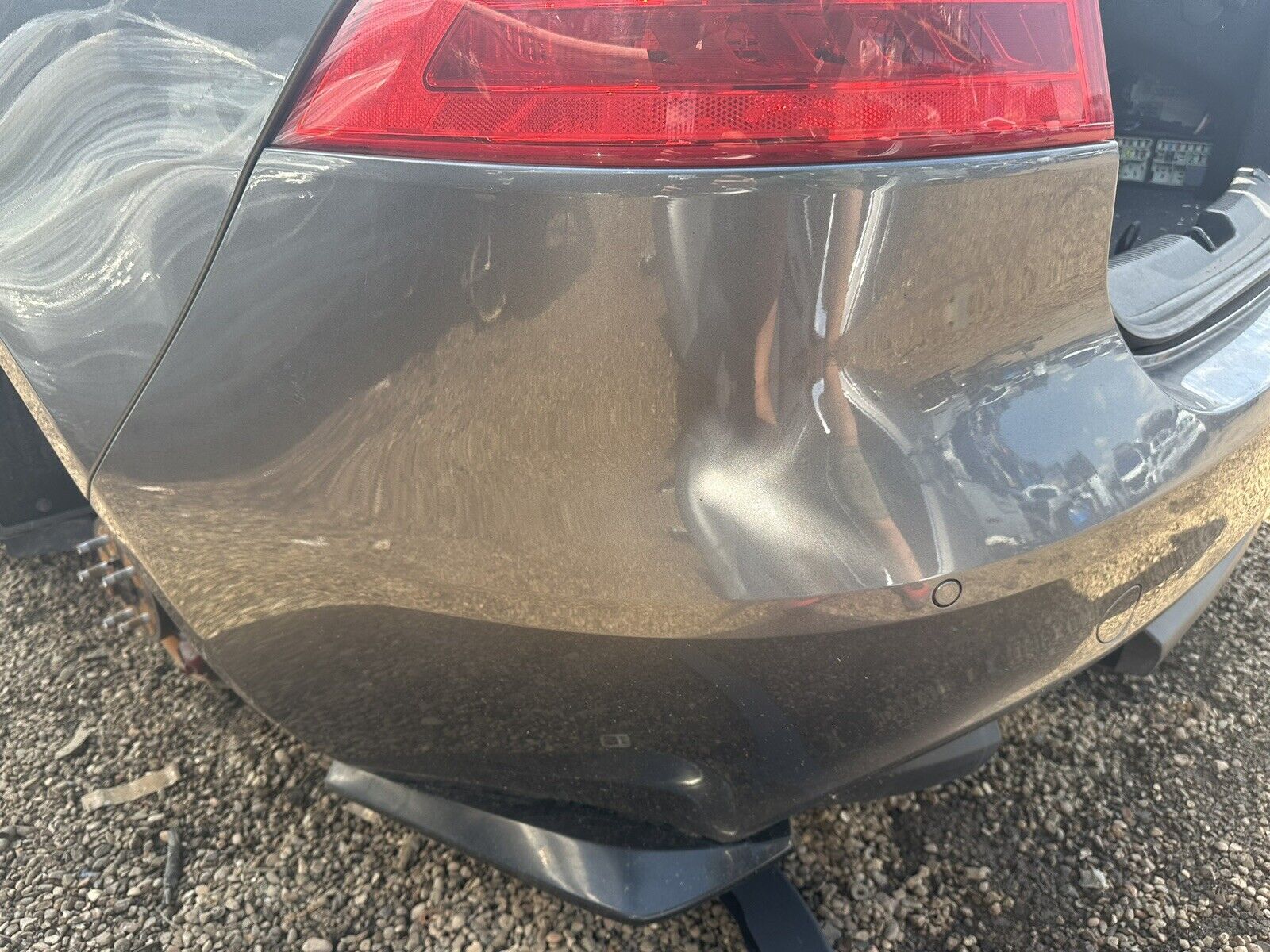 JAGUAR XE X760 R-SPORT 2015-2021 REAR BUMPER IN GREY