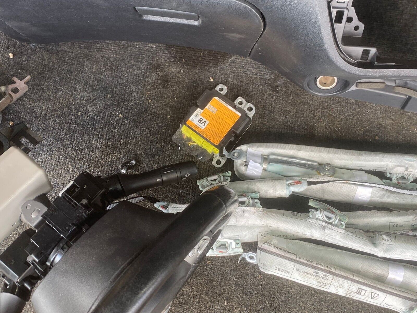 NISSAN JUKE 2018 STEERING COLUMN & AIRBAG KIT COMPLETE