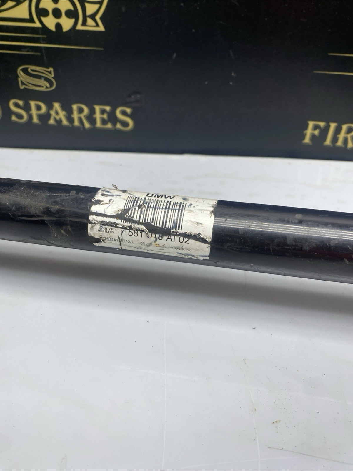 BMW 5 SERIES F10 F11 DRIVESHAFT REAR RIGHT DRIVER SIDE 3.0 DIESEL 7581018 2014