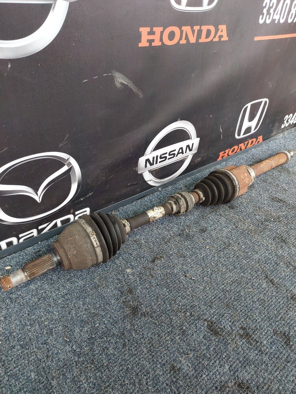 NISSAN JUKE 2014 O/S FRONT DRIVE SHAFT