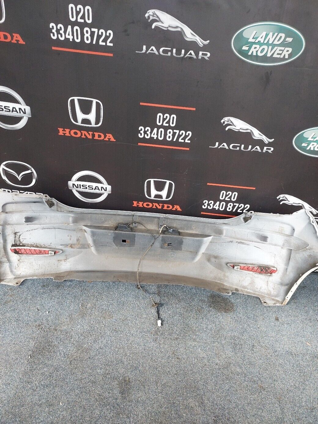 HYUNDAI i10 2013 REAR BUMPER