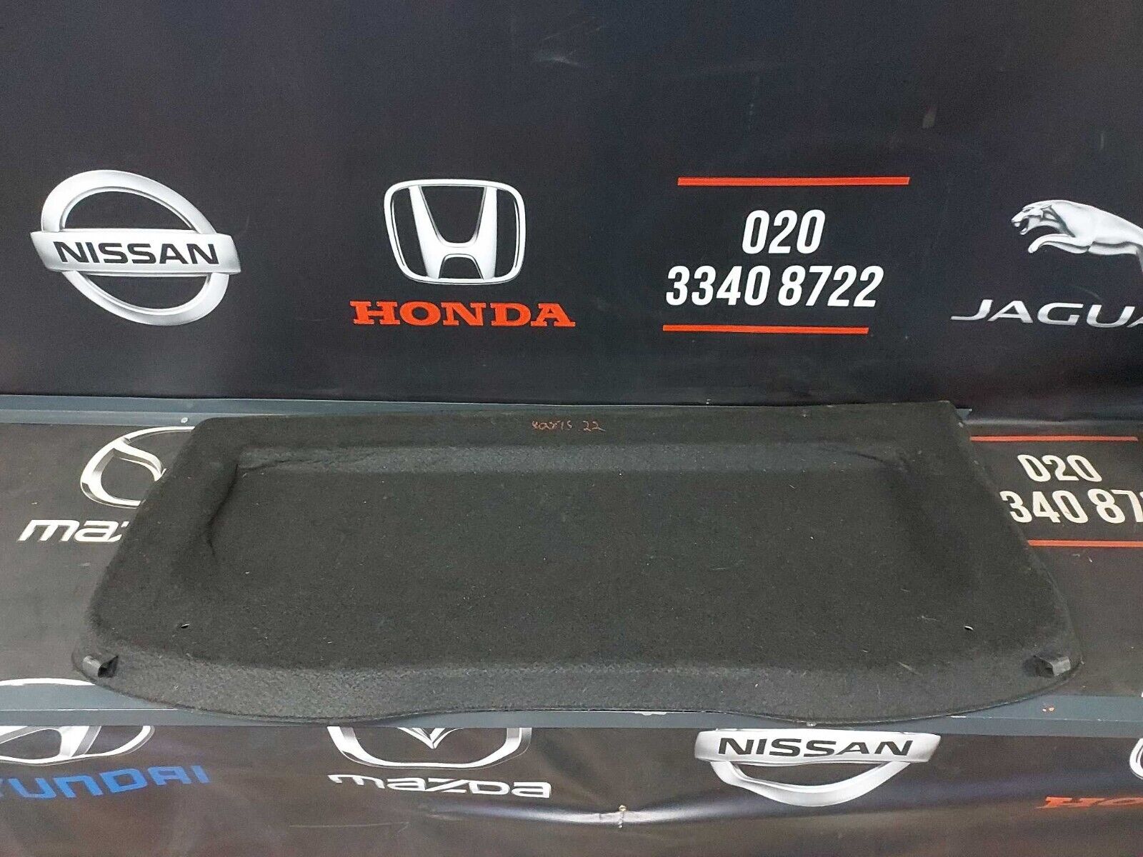 TOYOTA YARIS REAR PARCEL SHELF BOOT LOAD COVER 2022