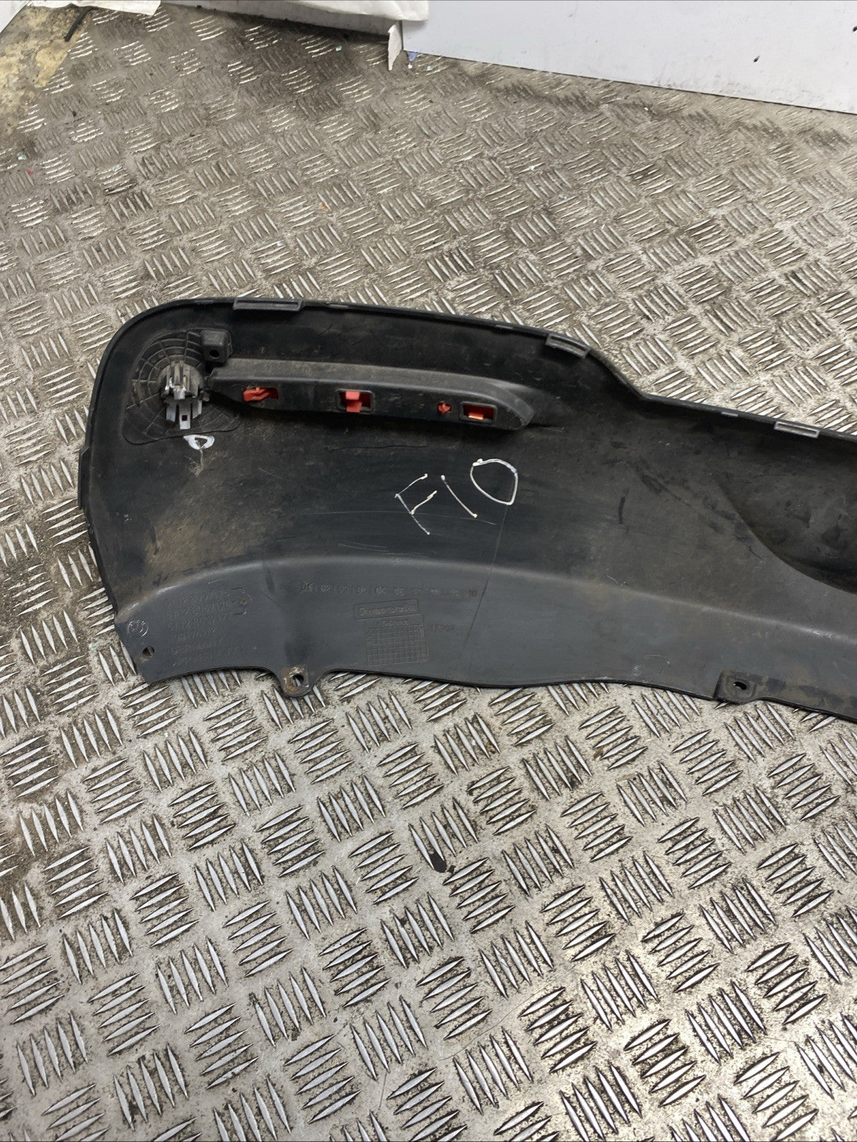 BMW 3 Series GT 2015 F34 M Sport Rear Bumper Diffuser Trim 51128057175