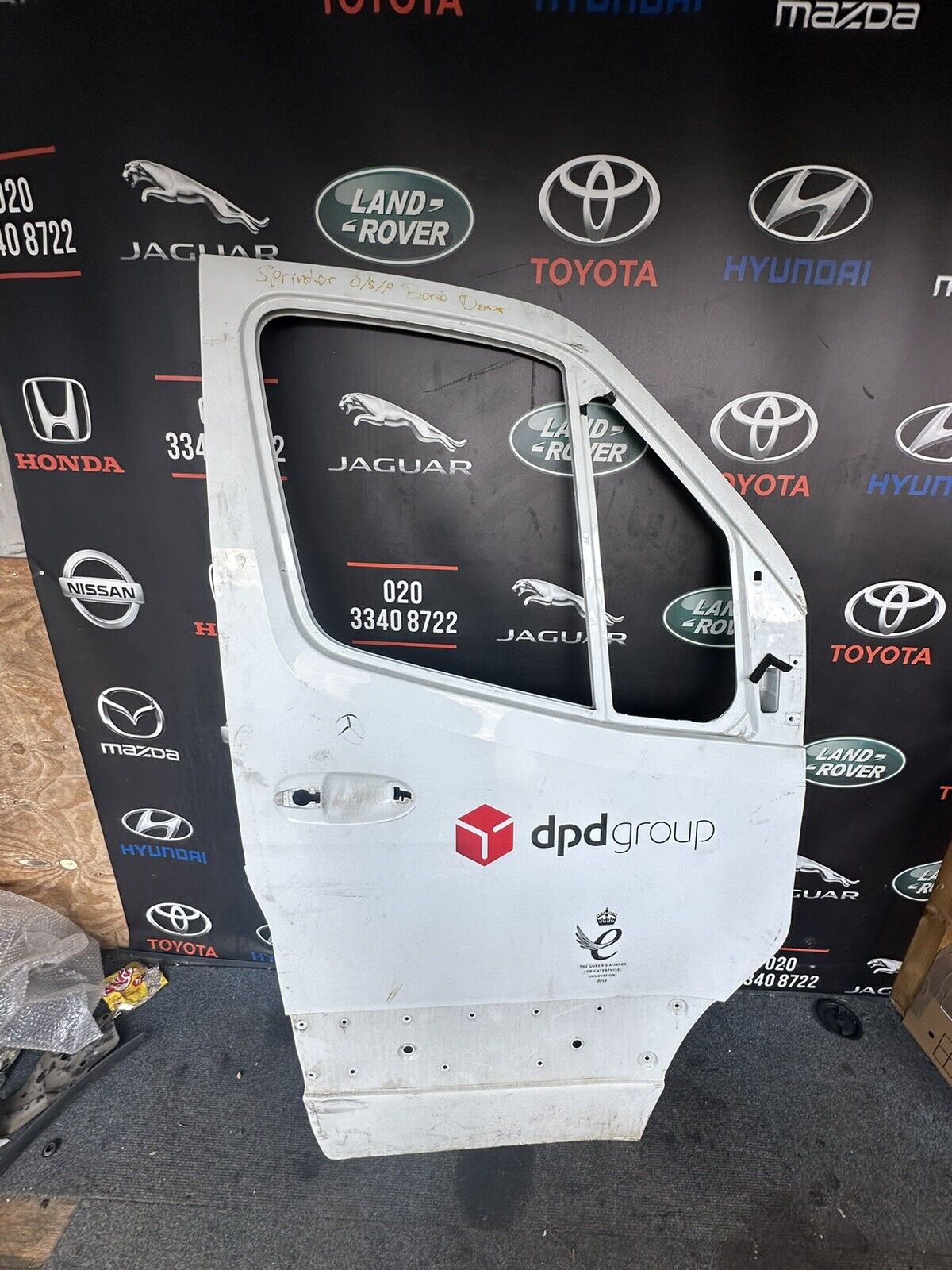 MERCEDES SPRINTER Front Door O/S 2006-2018 WHITE Van RH 