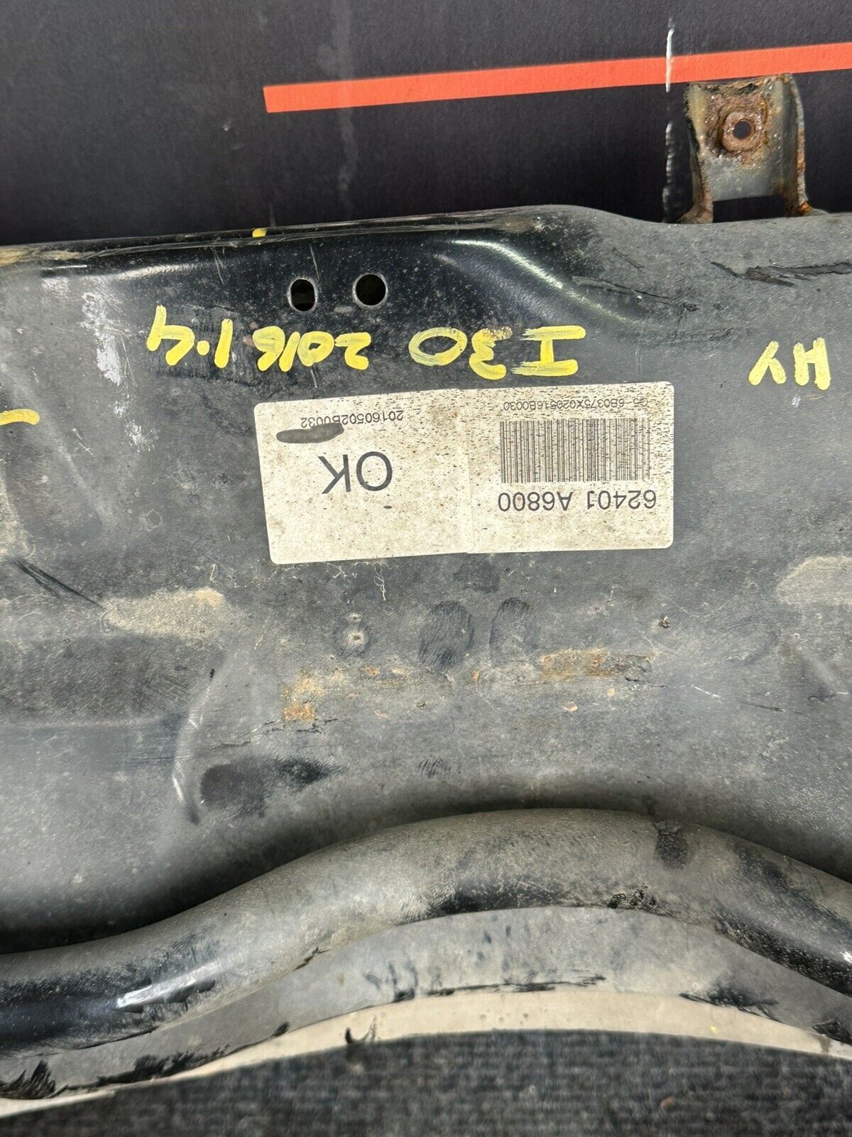 2016 HYUNDAI I30 1.4 Petrol FRONT SUBFRAME GENUINE