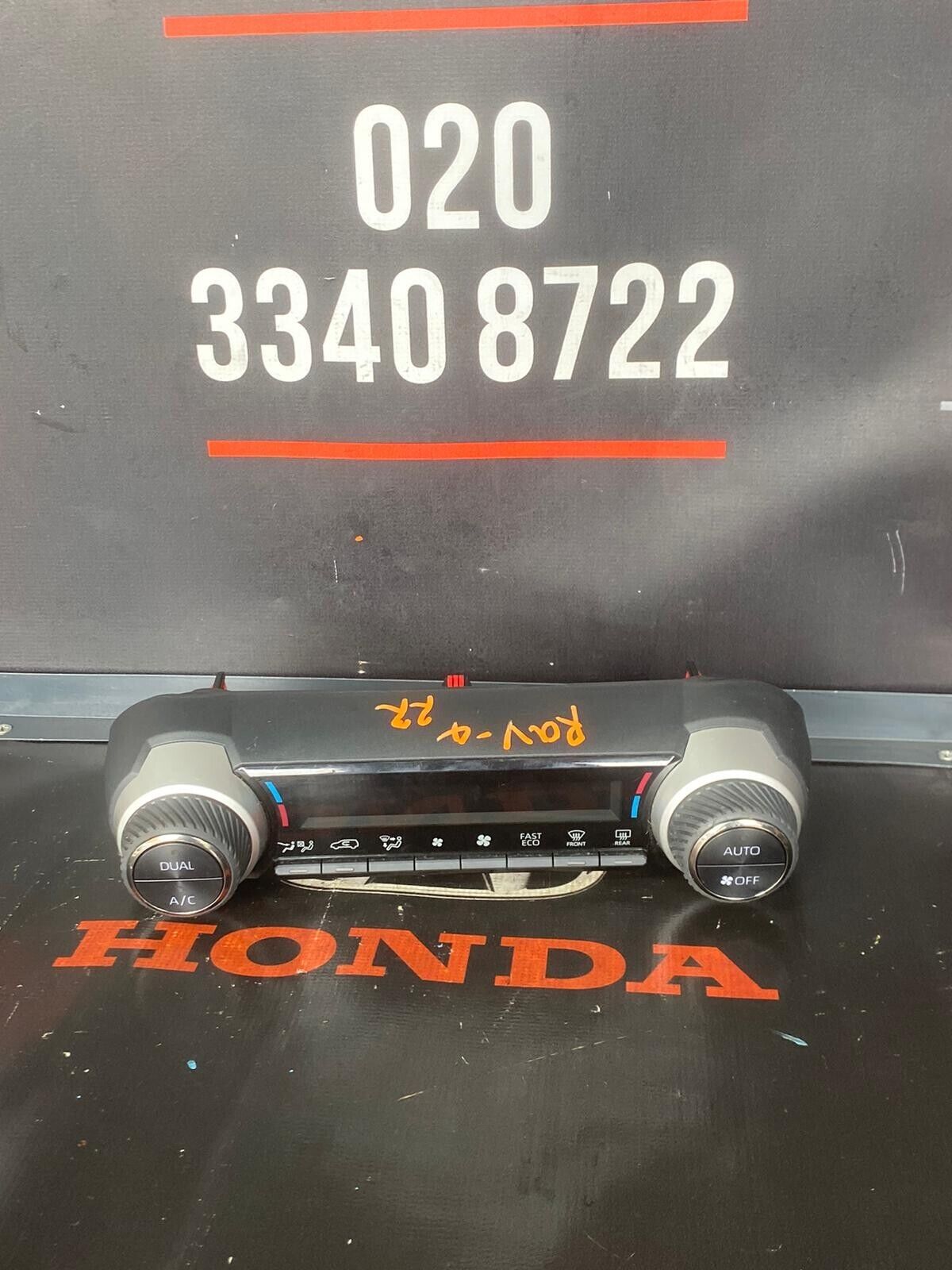 TOYOTA RAV 4 2022 HEATER CLIMATE CONTROL MODULE UNIT