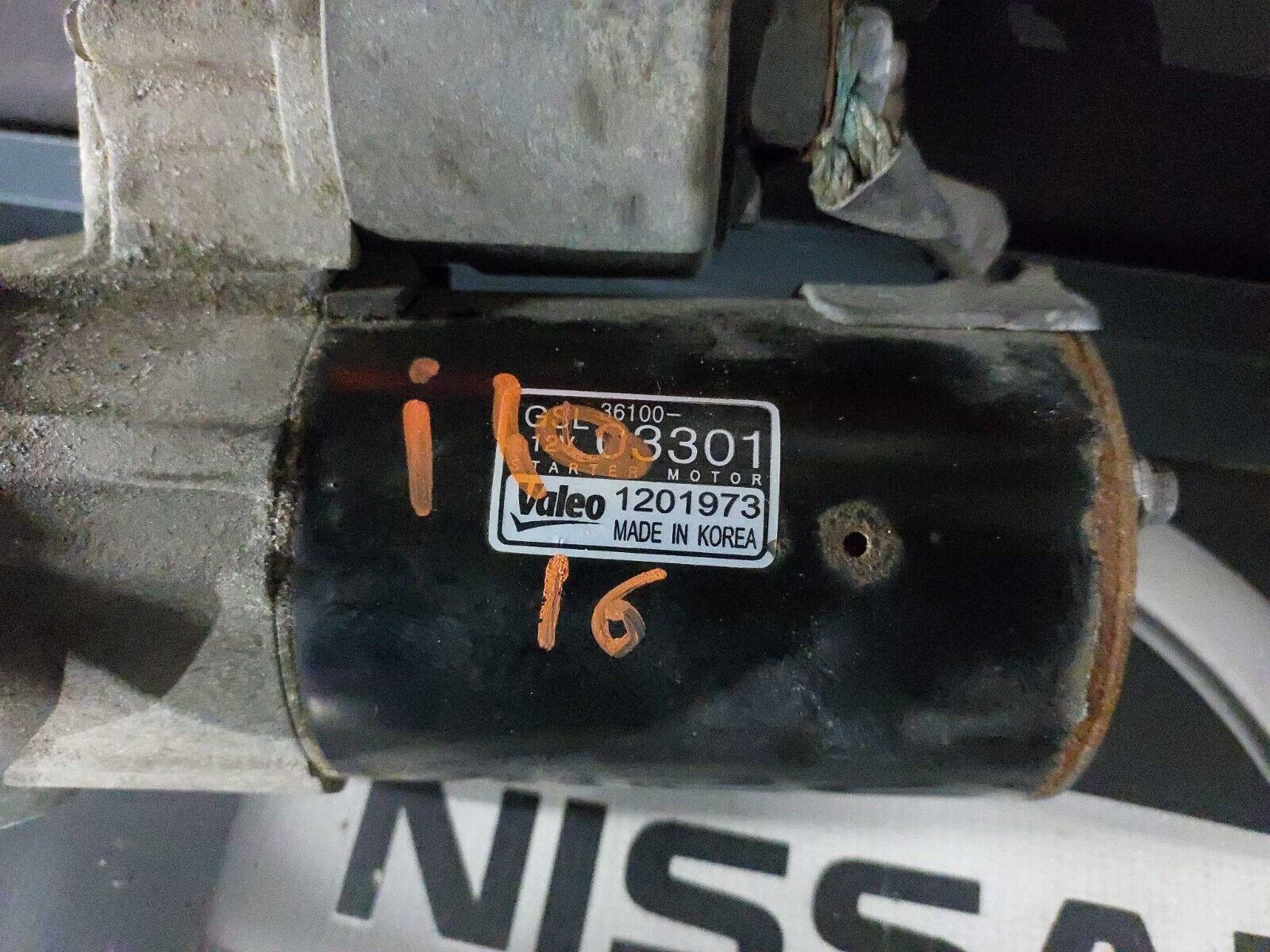 HYUNDAI i10 STARTING MOTOR 2022