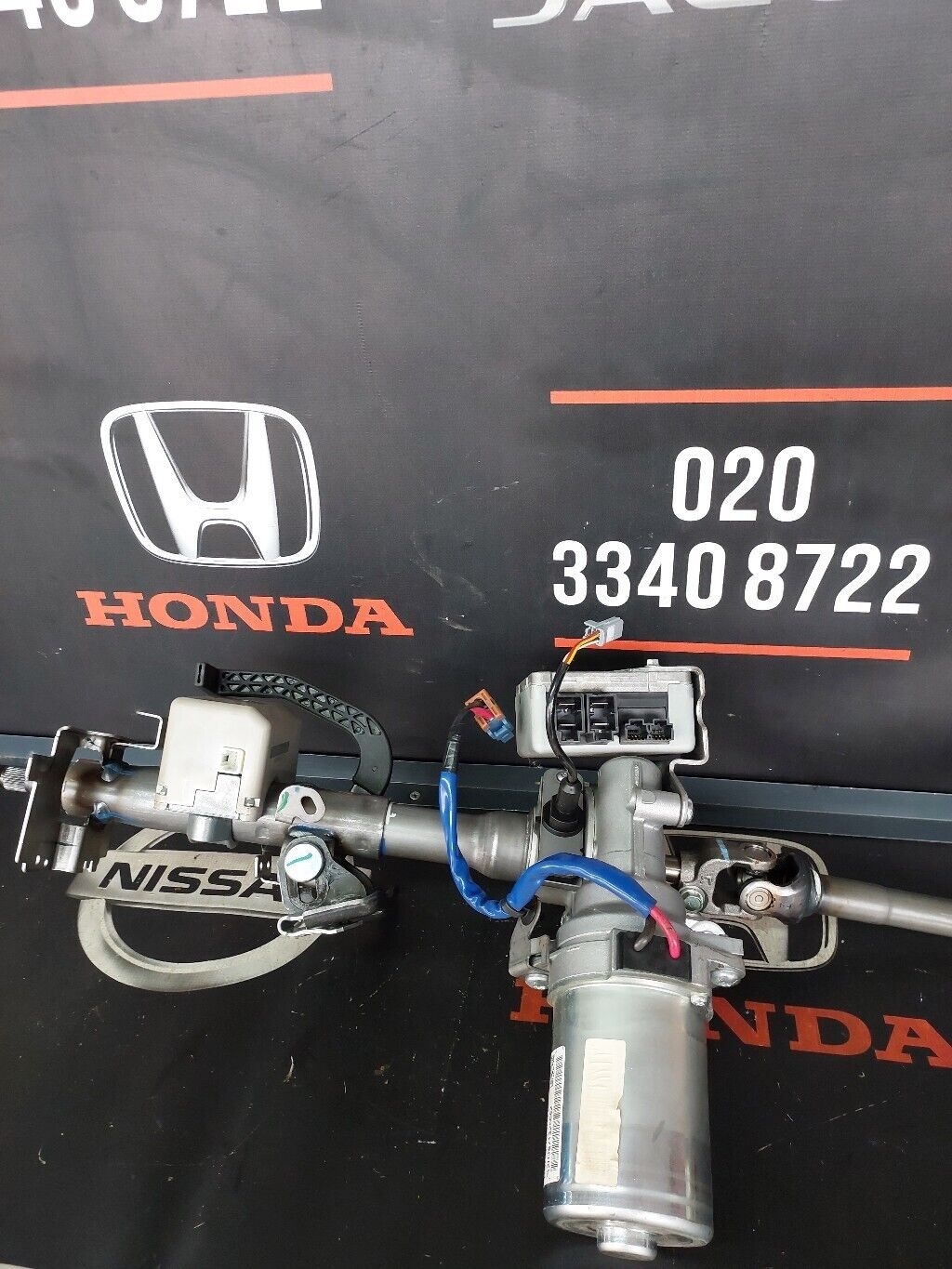 NISSAN NOTE 2016 PETROL POWER STEERING COLUMN 285003VU2B