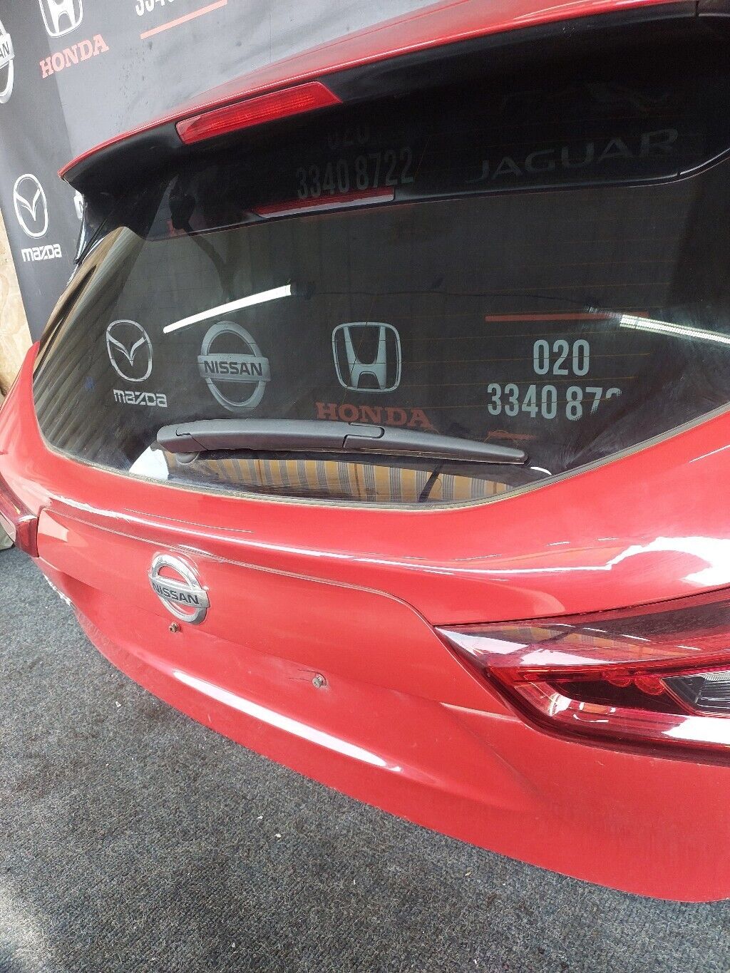 NISSAN QASHQAI TAILGATE B0OTLID 2018