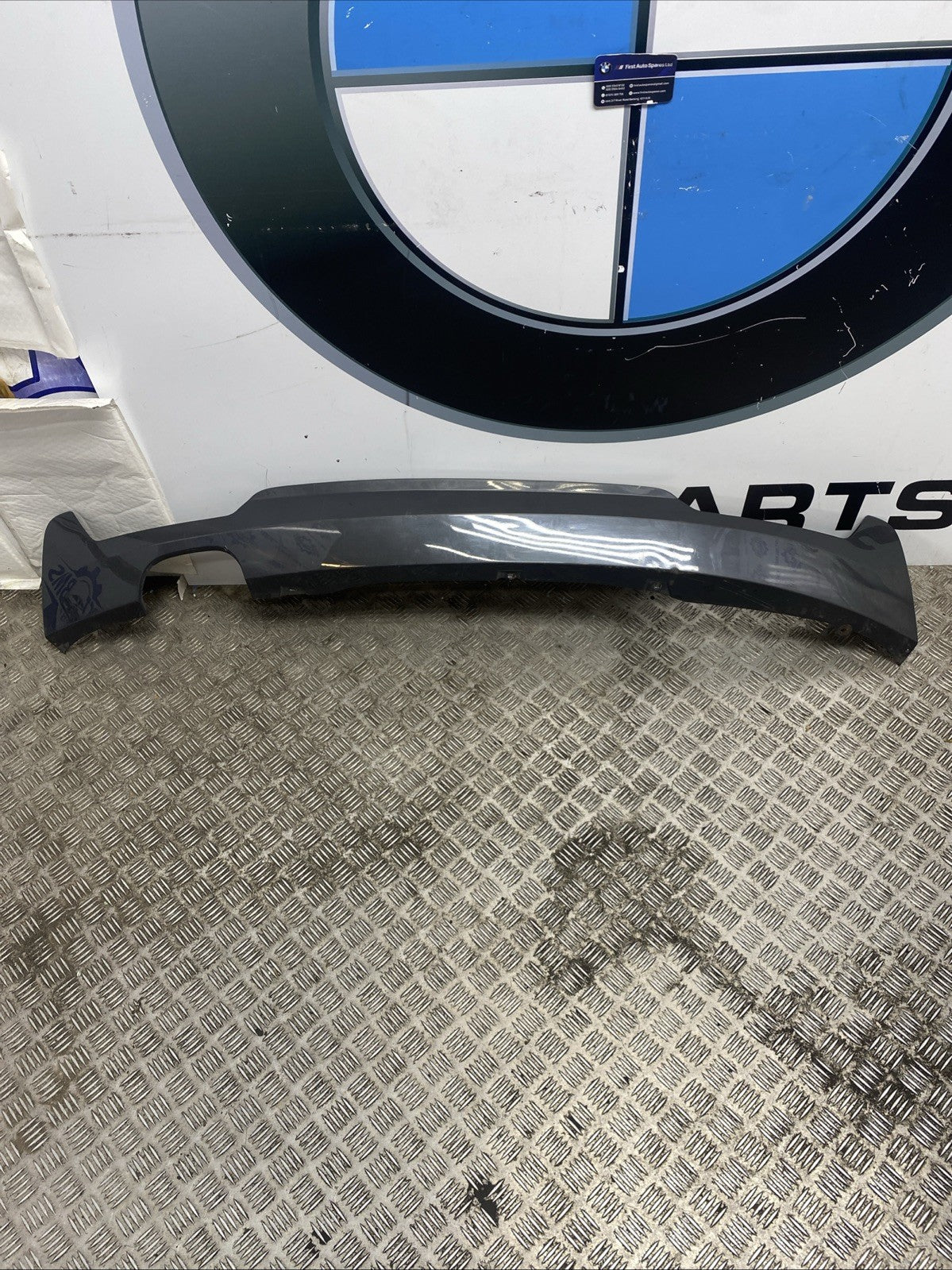 2013-17 BMW 4 Series F36 F33 F32 M Sport Rear Bumper Diffuser in Grey 158577