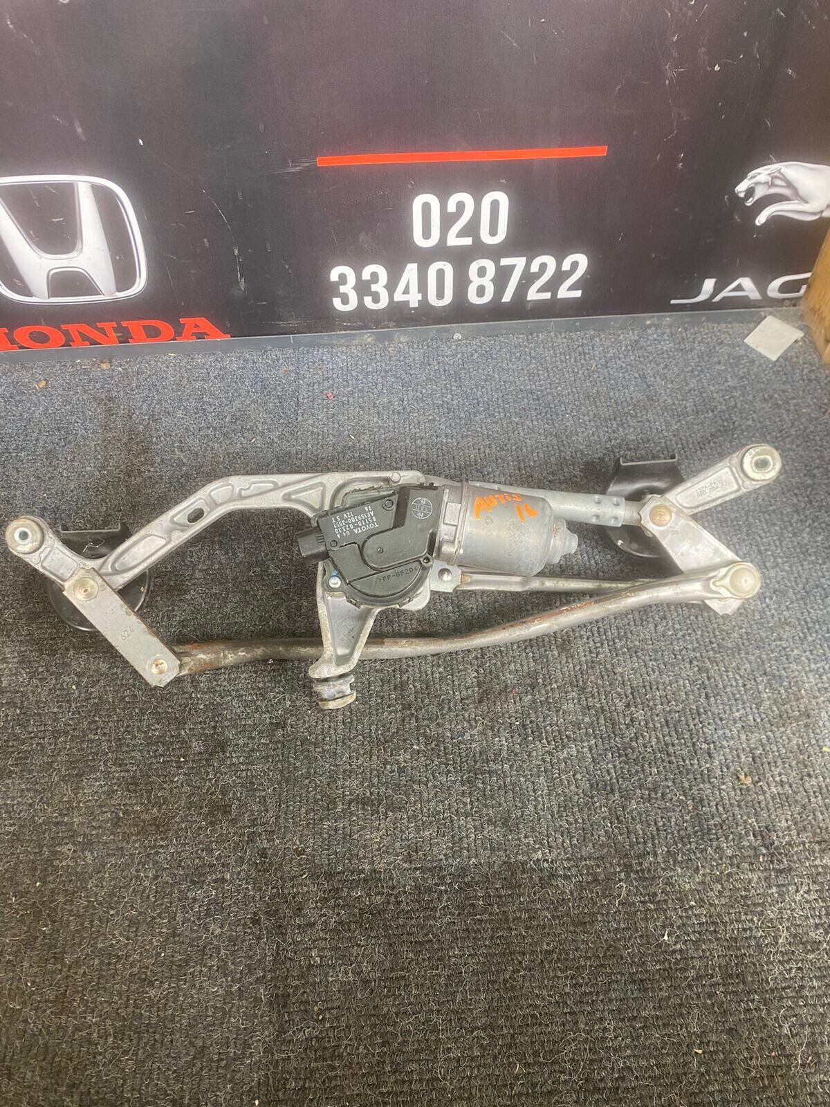 TOYOTA YARIS WIPER ASSEMBLY Hatchback WIPER MOTOR & LINKAGE