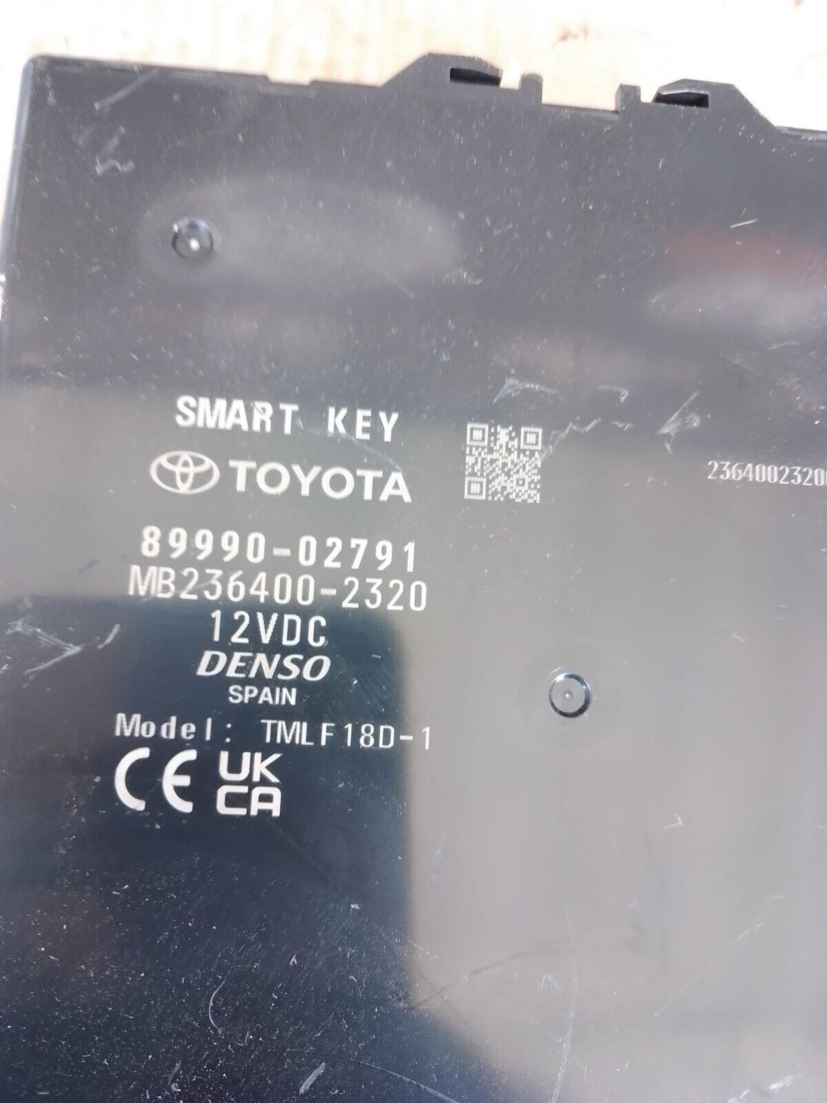 TOYOTA COROLLA MK12 ESTATE 2019-2024 SMART KEY READER 89990-02791