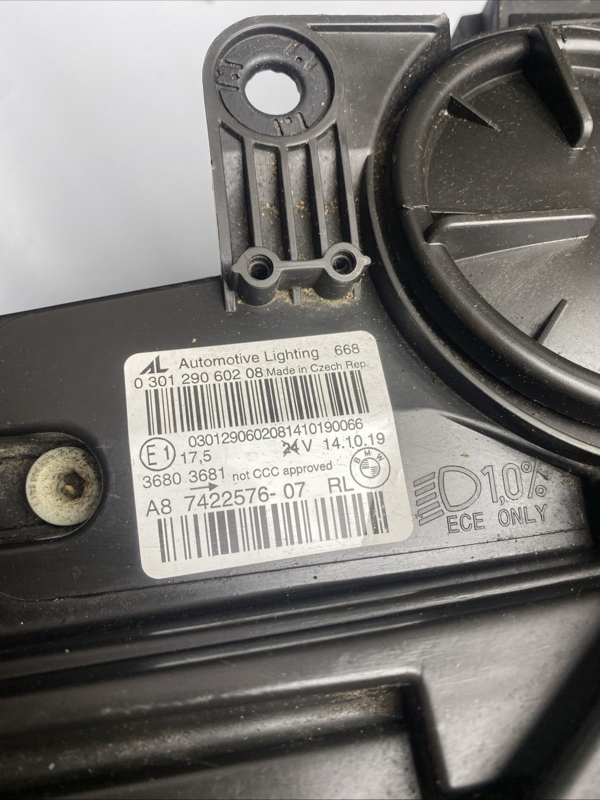 BMW 2 Series F45 F46 O/S Right Halogen Headlight Genuine 63117422576