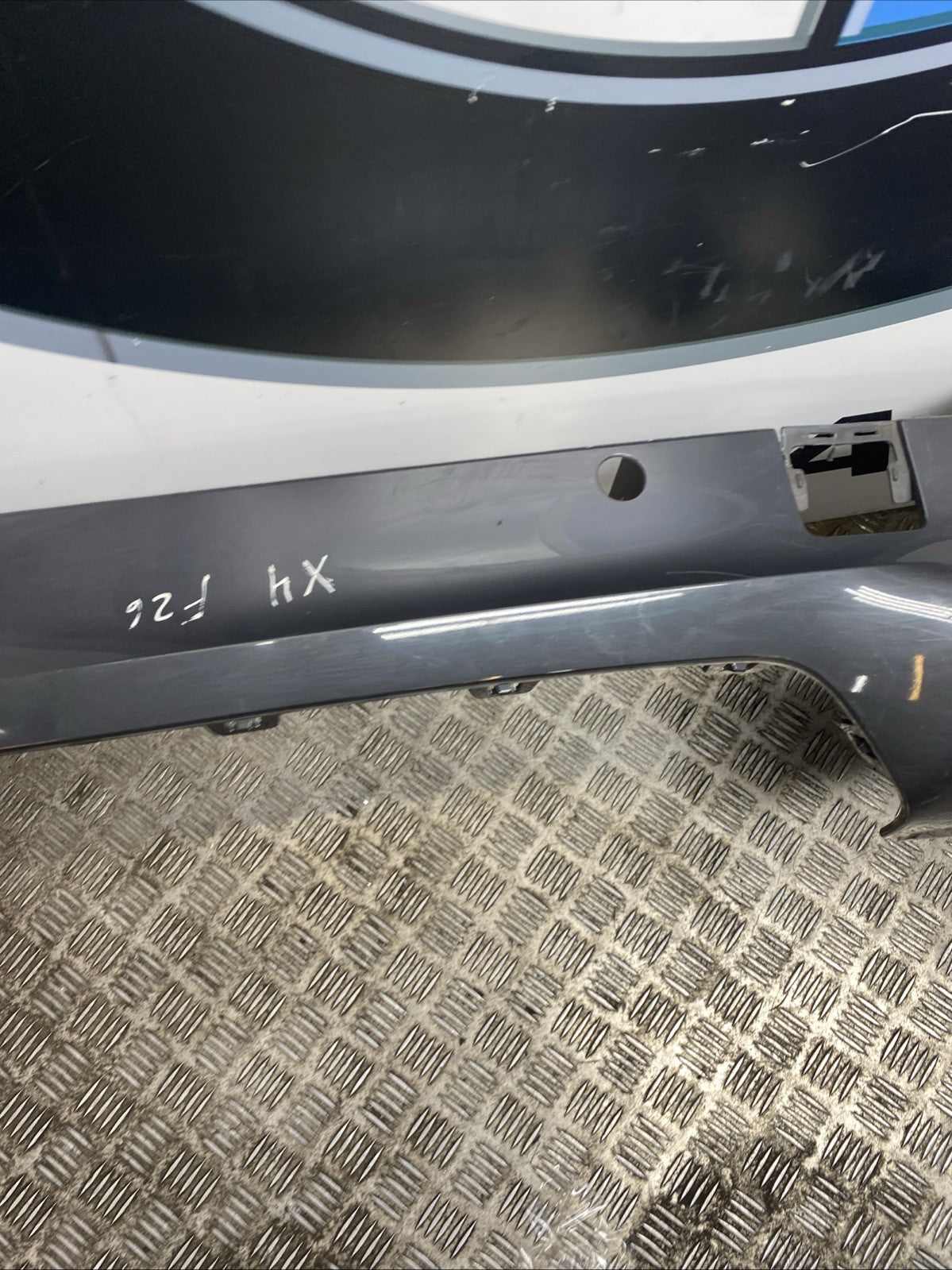 GENUINE BMW X4 F26 REAR BUMPER LOWER DIFFUSER 2014 2015 2016 2017 7338797