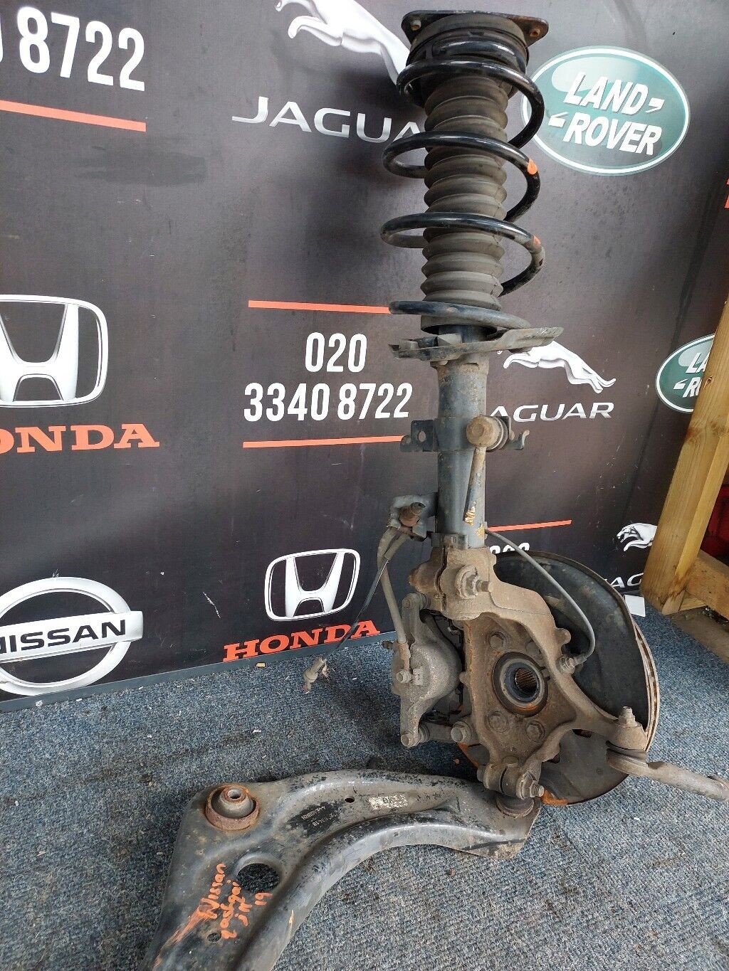 NISSAN QASHQAI J11 O/S FRONT COMPLETE SUSPENSION LEG RH 2019