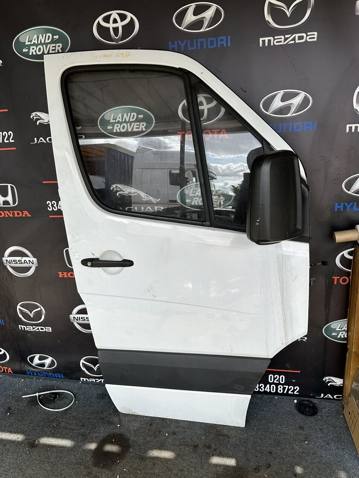MERCEDES SPRINTER Front Door O/S 2006-2018 WHITE Van RH 
