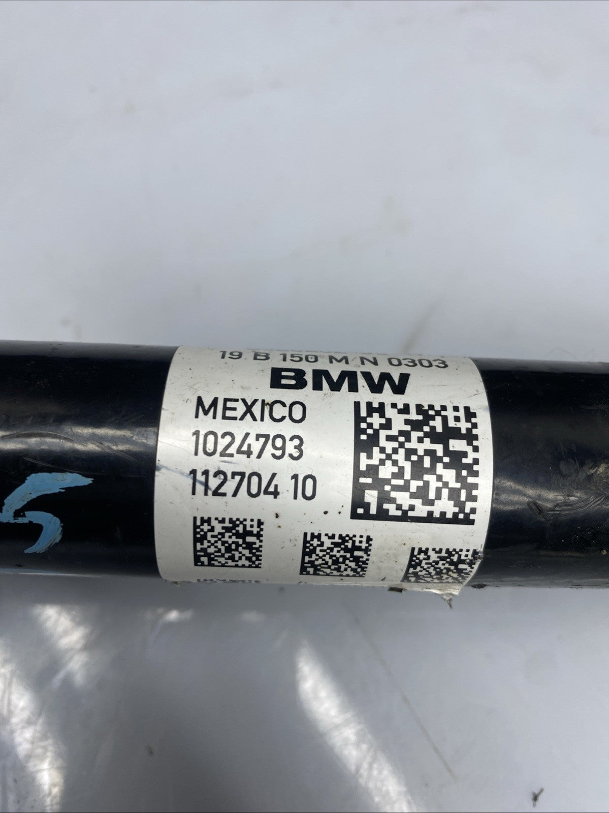 2022 BMW X5 G05 XLINE  DRIVESHAFT DRIVER FRONT RIGHT 8486202