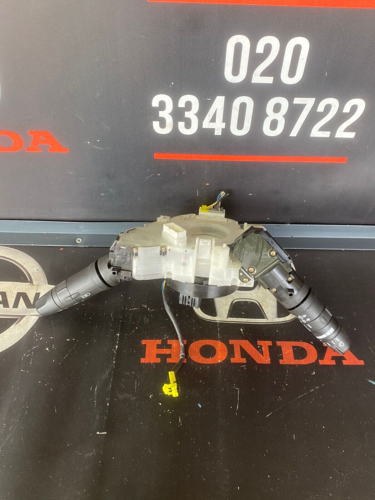 NISSAN MICRA 2005 SQUIB SLIP RING WIPER & INDICATOR STALK ASSEMBLEY