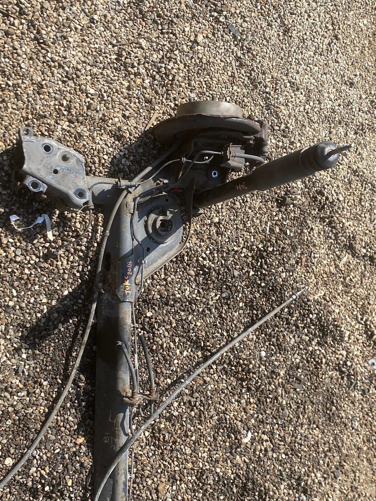 NISSAN JUKE REAR AXLE 2018 COMPLETE