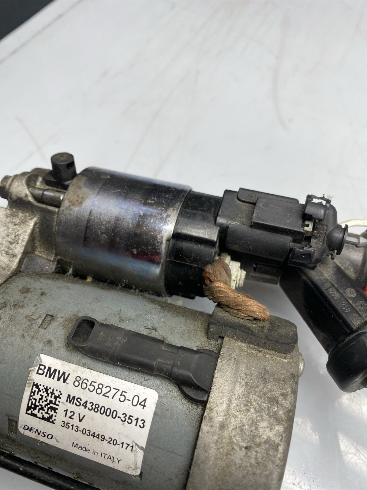 2019- 2024 BMW 1 Series F40 Starter Motor 8658275 1.5L Petrol Manual