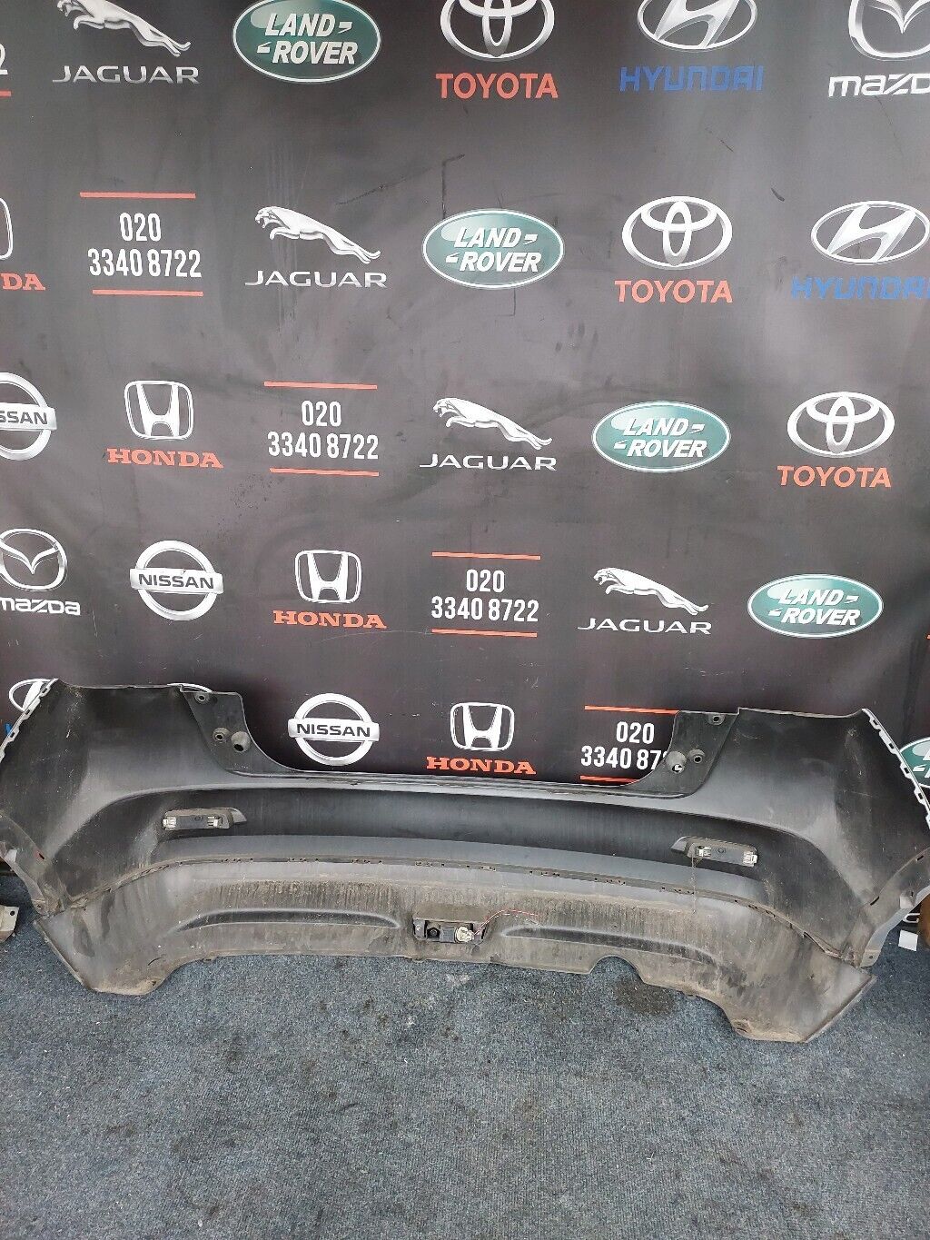 NISSAN JUKE REAR BUMPER 2014