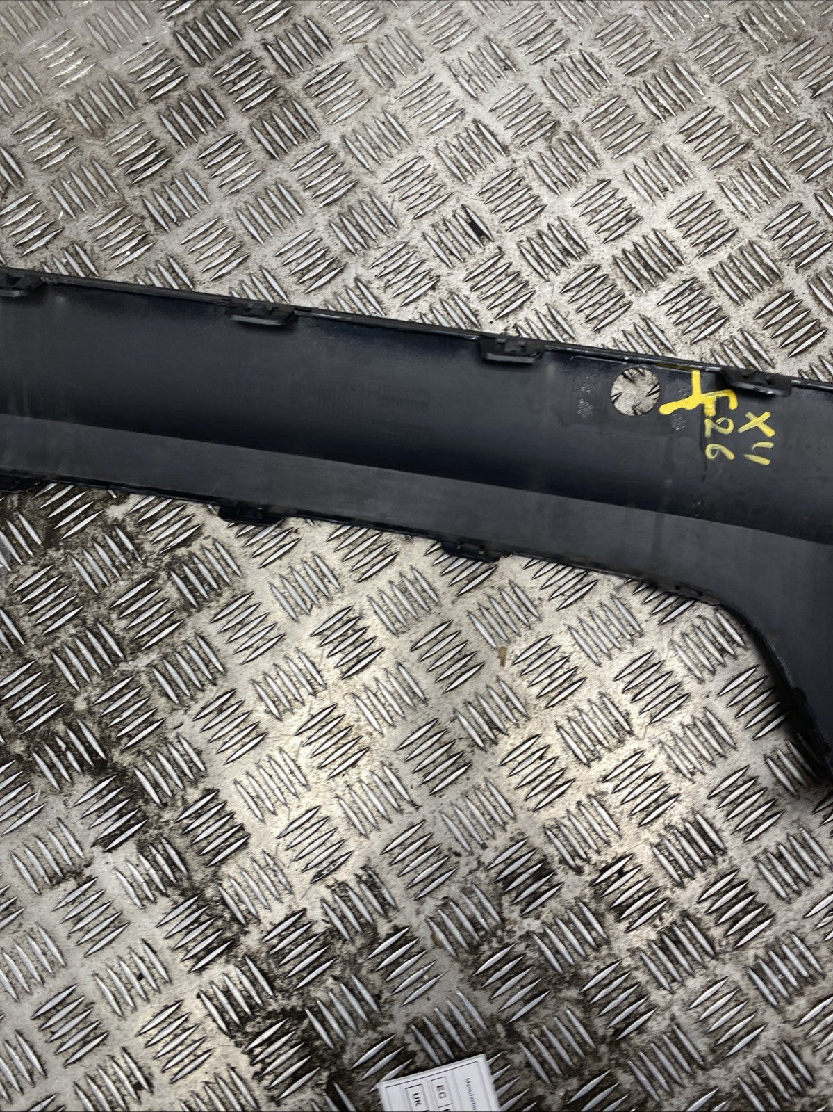 GENUINE BMW X4 F26 REAR BUMPER LOWER DIFFUSER 2014 2015 2016 2017 7338797