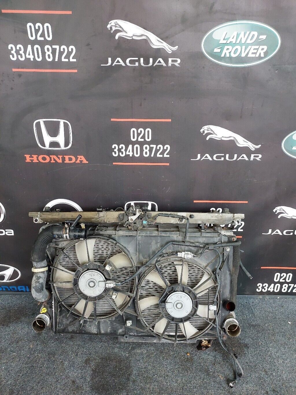 TOYOTA RAV 4 2008 DIESEL RAD PACK & UPPER SLAM PANEL