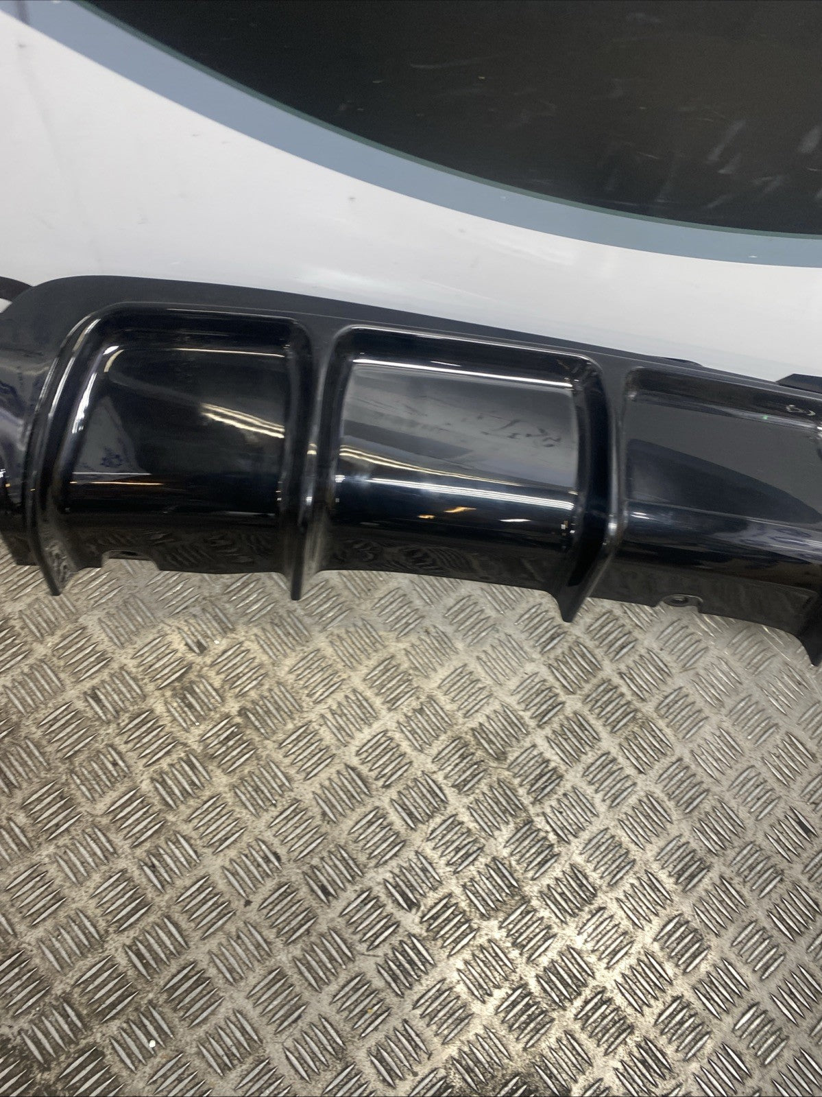 GLOSS BLACK REAR BUMPER DIFFUSER M PERFORMANCE FOR BMW 4SERIES F32 F33 F36 14-19